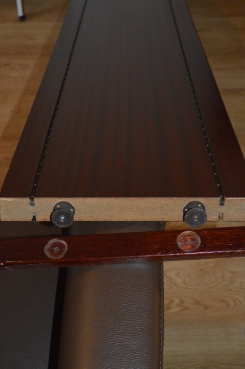 Boekenkast Mahonie Gefineerd Verstelbare Schappen image 6