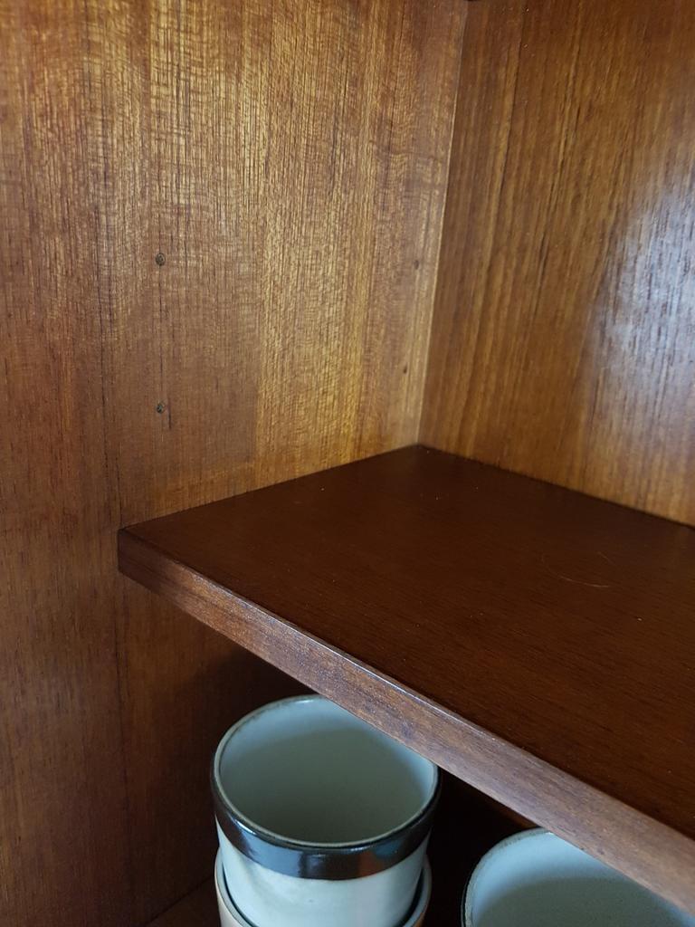 Vintage Deense Buffetkast | Wandkast Teak Fineer Keuken image 9