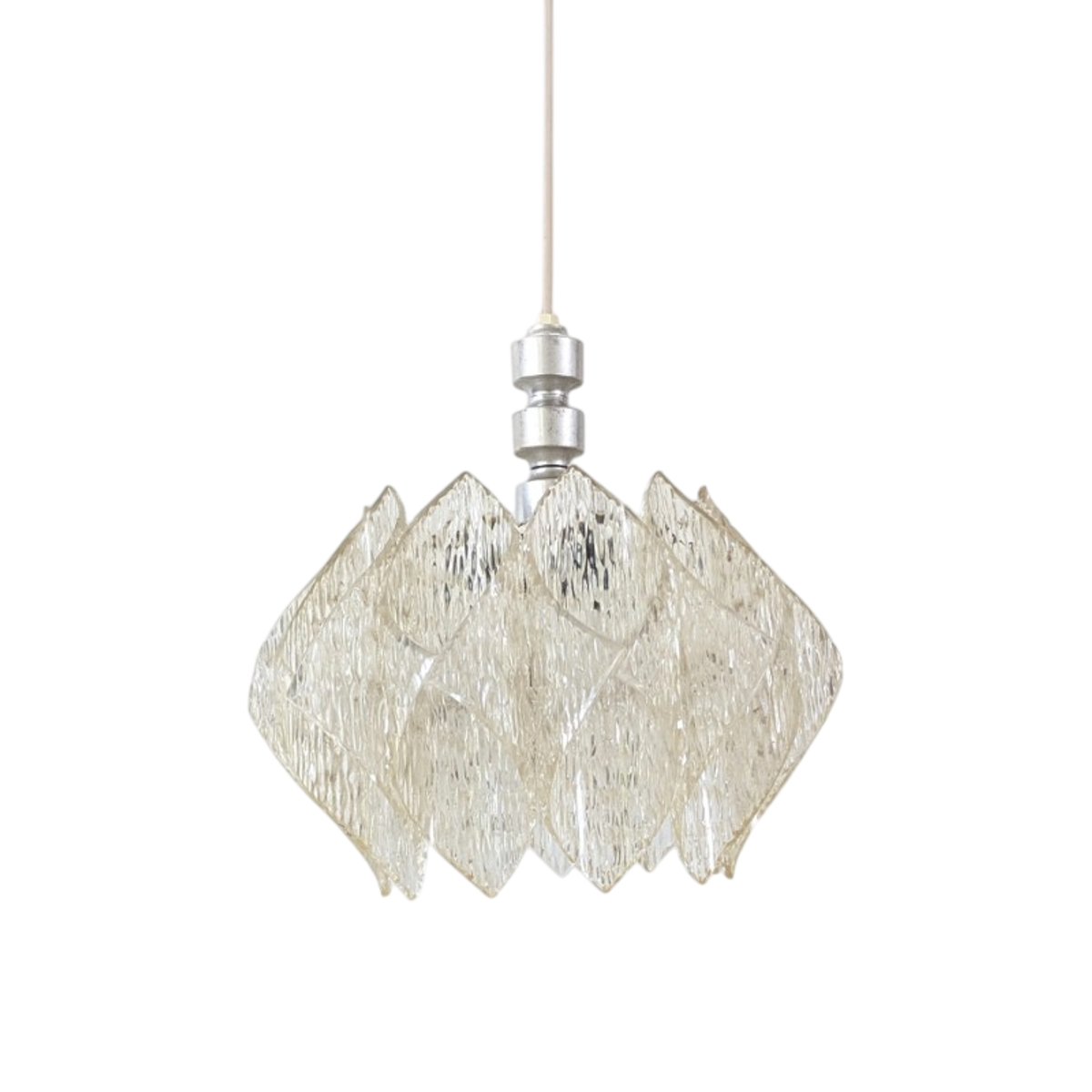 Jaren 70 Hanglamp – Marbach Acrylite - (kg41) image 2
