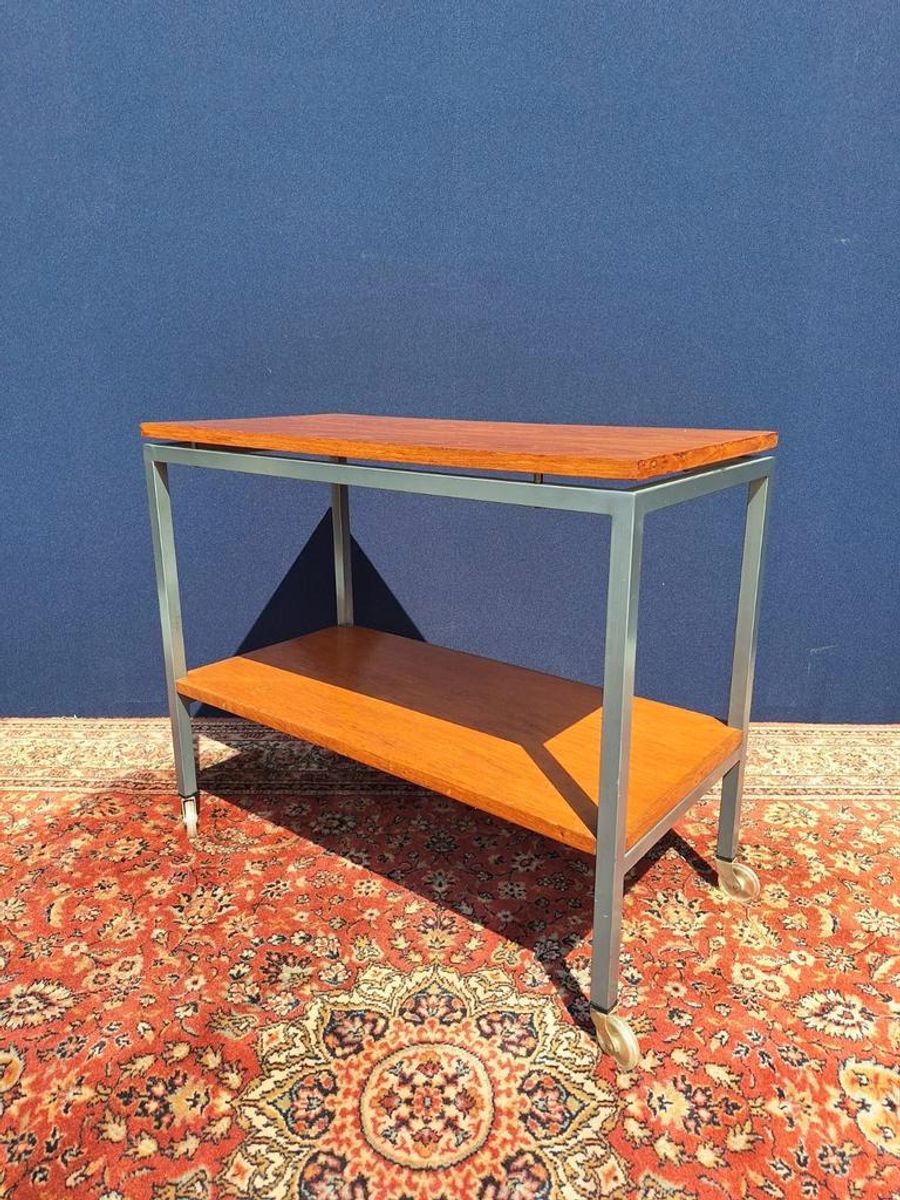 Vintage Design Trolley Verrijdbaar Bijzettafeltje Tafeltje image 7