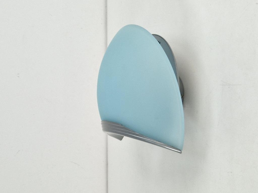 Alvaline Bologna Shell Wandlamp Glas Metaal Italy Memphis 80 image 8