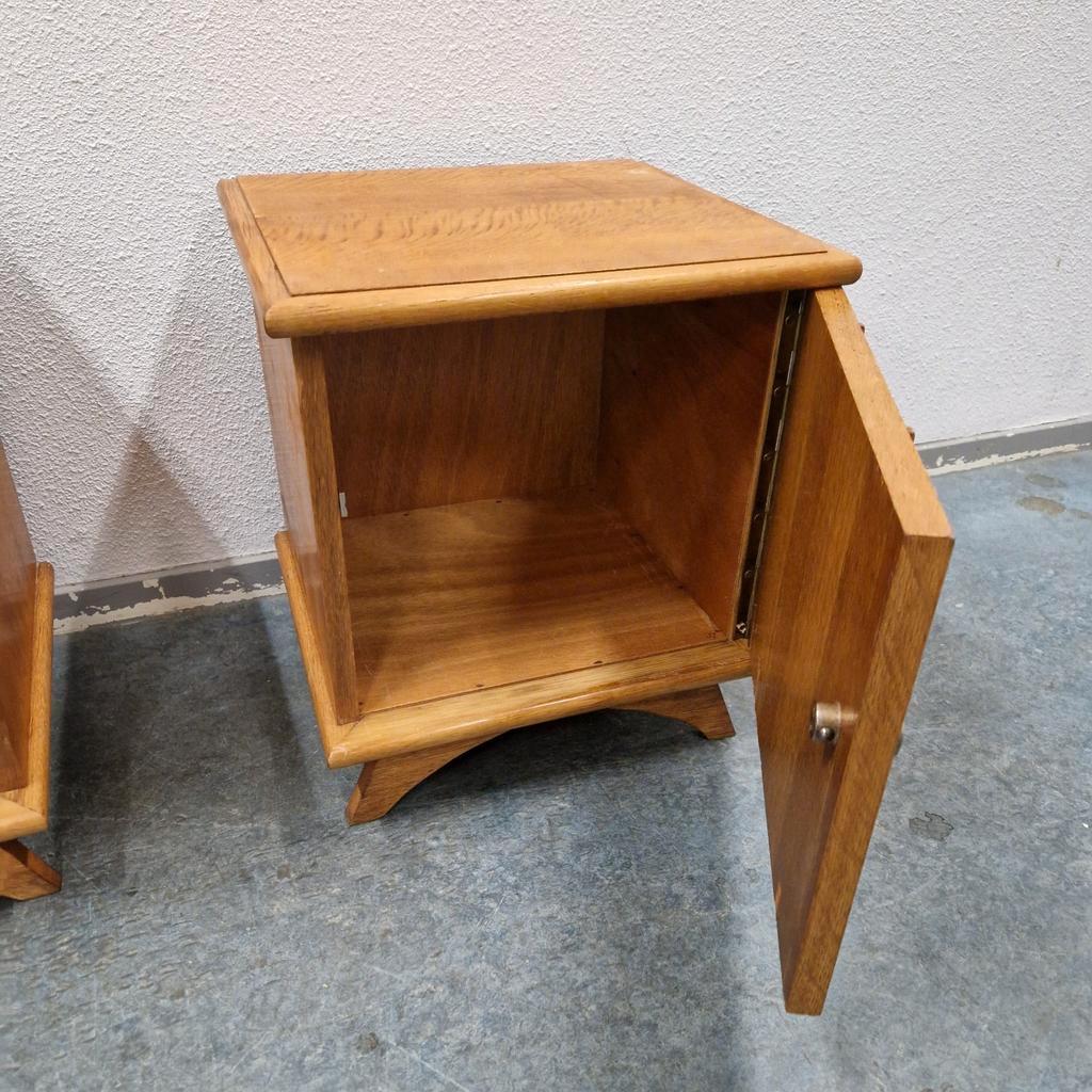 2 Vintage Nachtkastjes Nightstands Jaren 50 Nachtkastje image 7