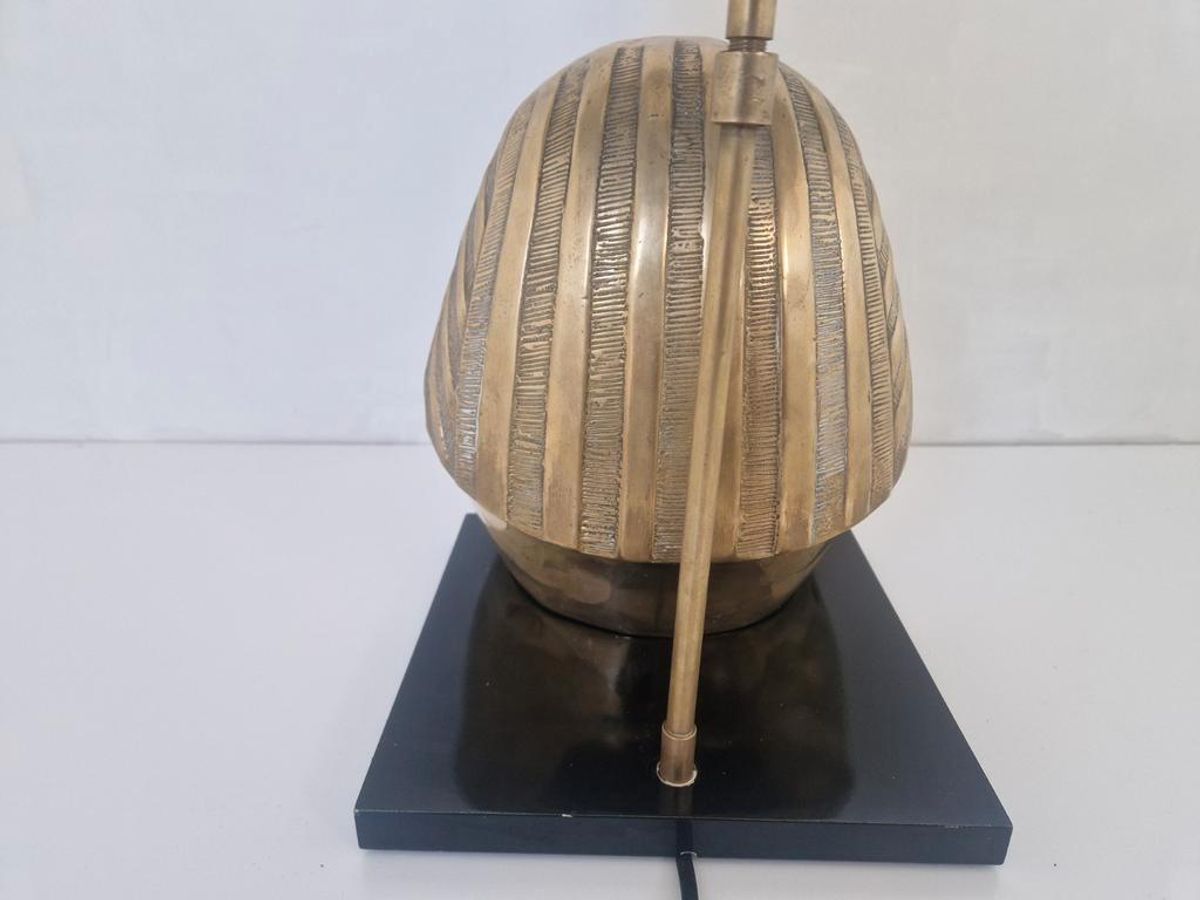 Hollywood Regency Tafel Lamp Farao Deknudt Jansen Stijl. image 12