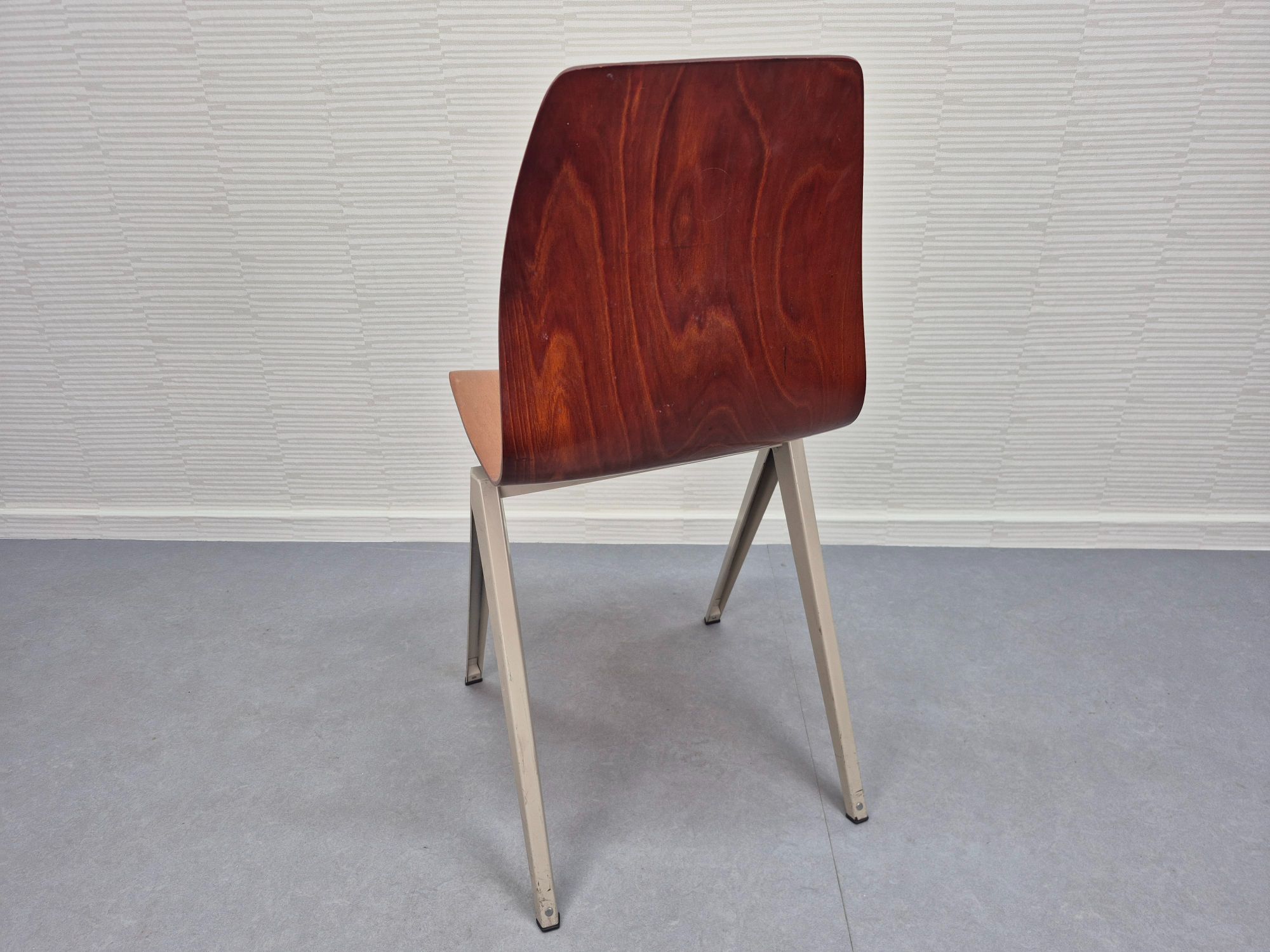 Galvanitas S22. Vintage Schoolstoel, Stapelbaar. image 8