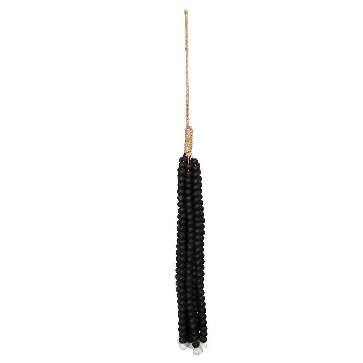 Bazar Bizar | De Houten Kralen Kwastje - Zwart image 2
