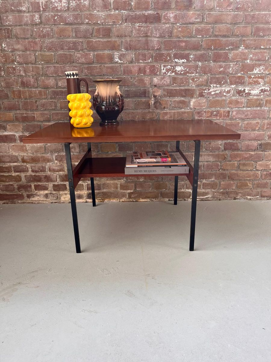 Vintage Houten Bijzettafel, Tafel, Audiomeubel image 12