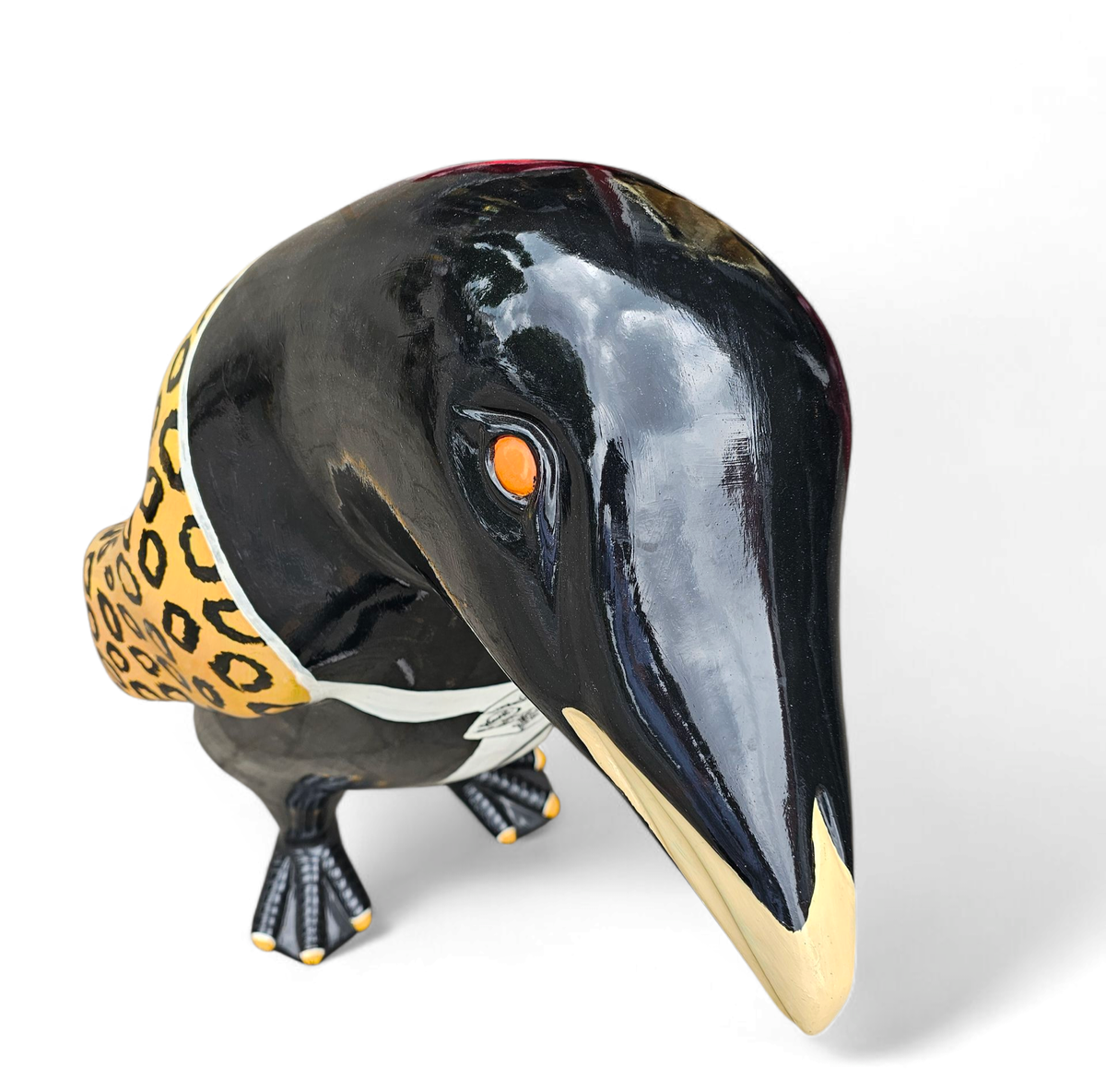 Large Resin Penguin By Michael Peetermans / Belgium 2014 / Signed By Artist / Unique Piece image 2