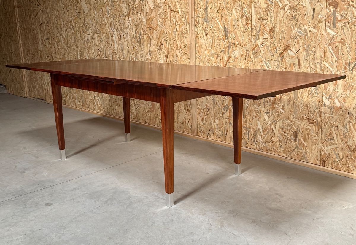 Scandinavische Vintage Uitschuifbare Eettafel Uit 1960 image 9