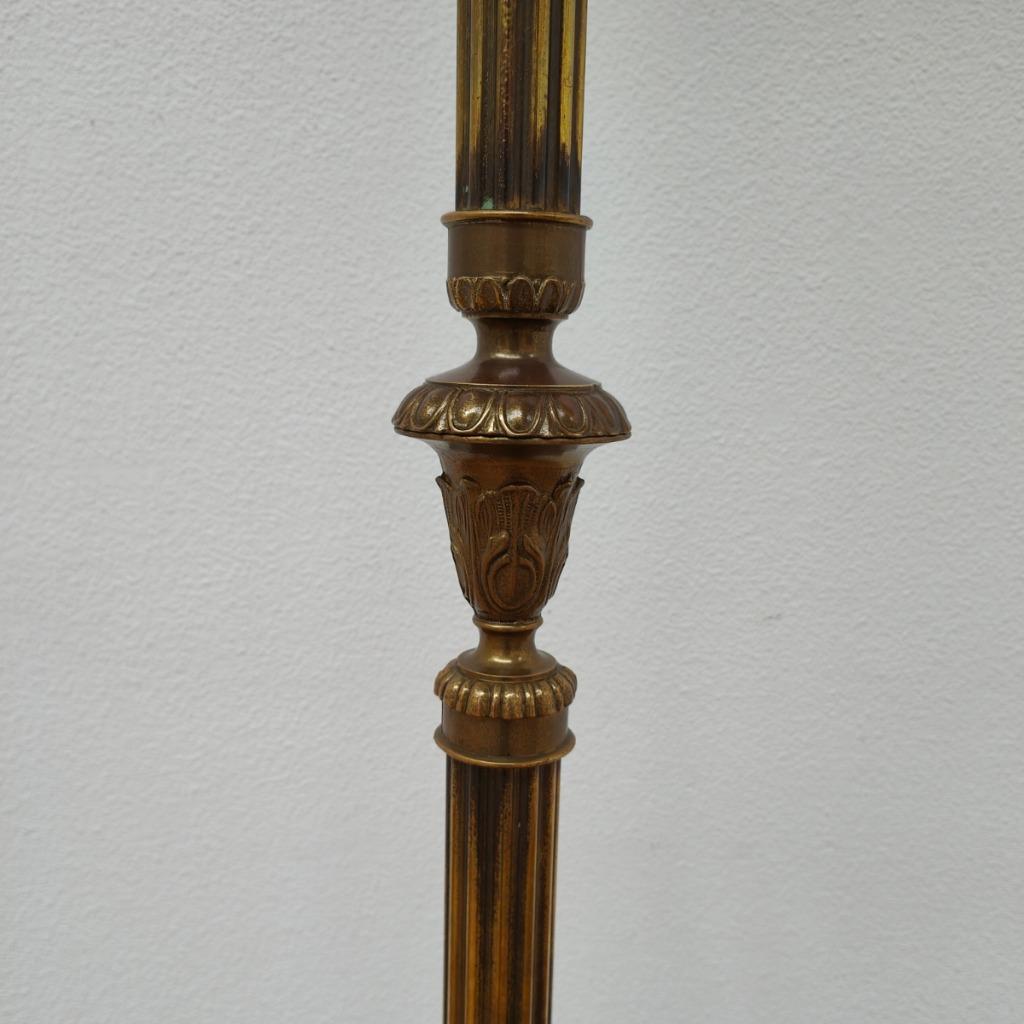 Messing Rococo Staande Kapstok Hollywood Regency Hall Tree 5 image 3