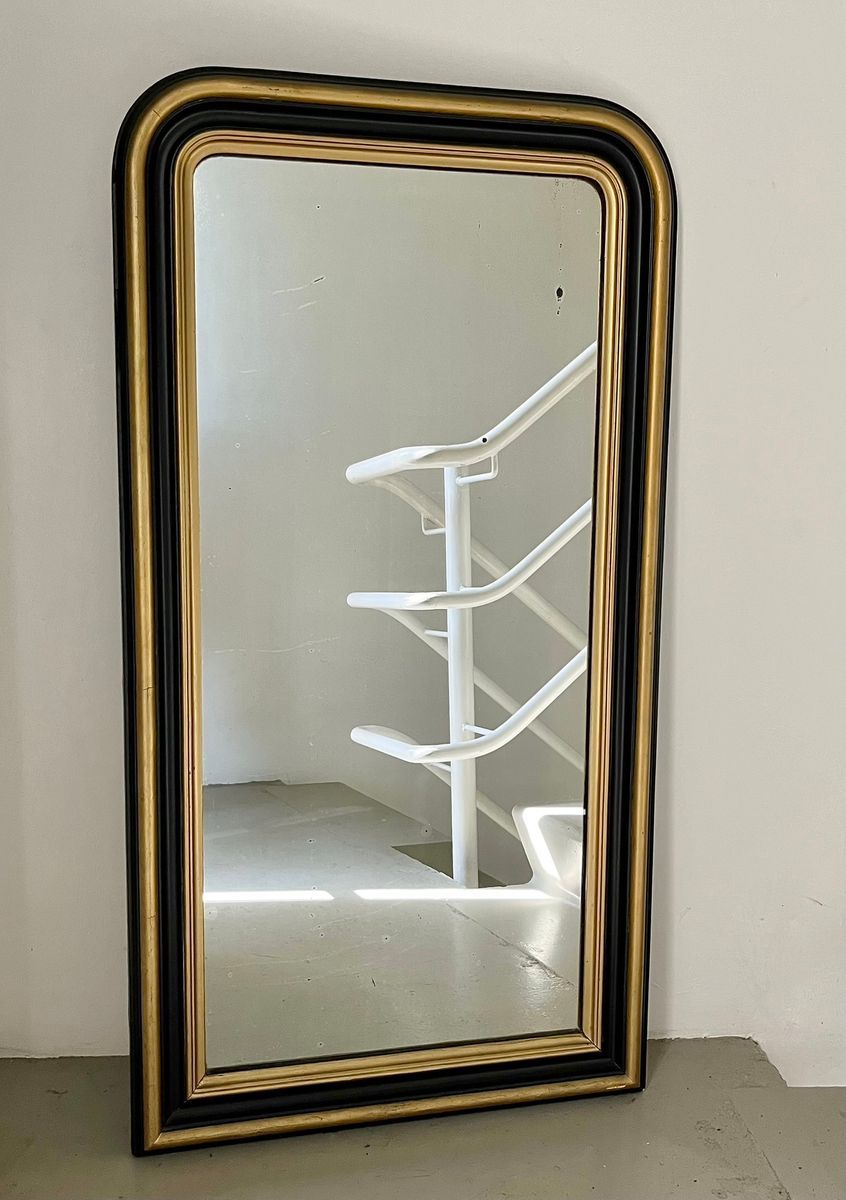 Grote Antieke Toogspiegel 127x67cm image 3