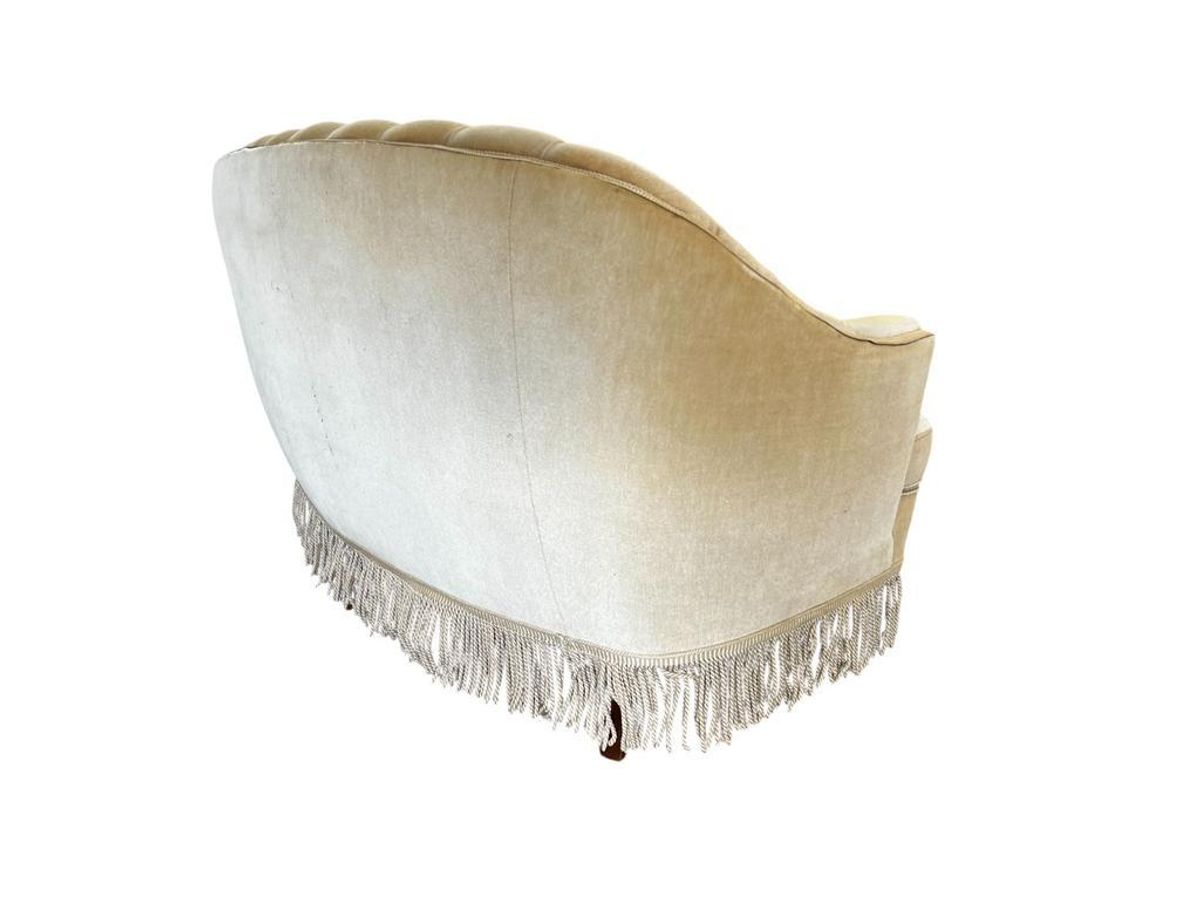 Vintage Tweezit / Zetel / Canapé Met Franjes image 3