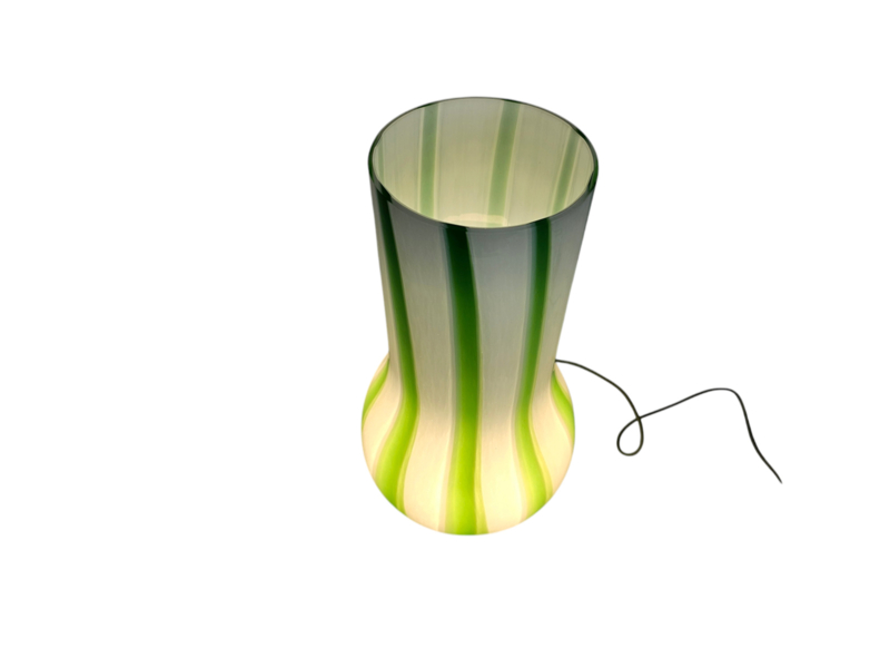 Hala Zeist - 'Zuurstok/Lolly Lamp; - Murano Glas- Tafellamp - 80'S image 3