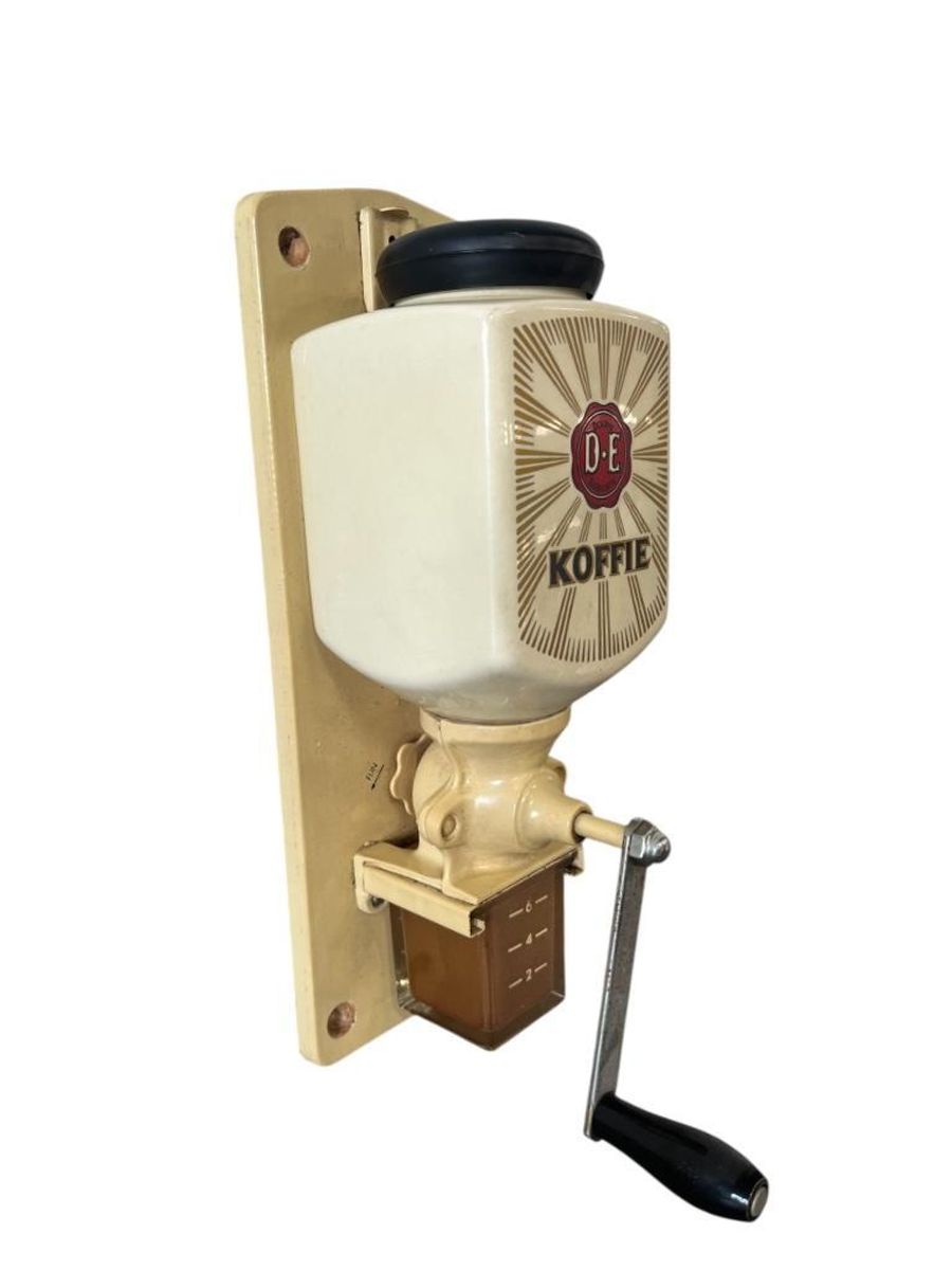 Vintage Douwe Egberts Koffiebonenmolen / Koffiemolen image 2