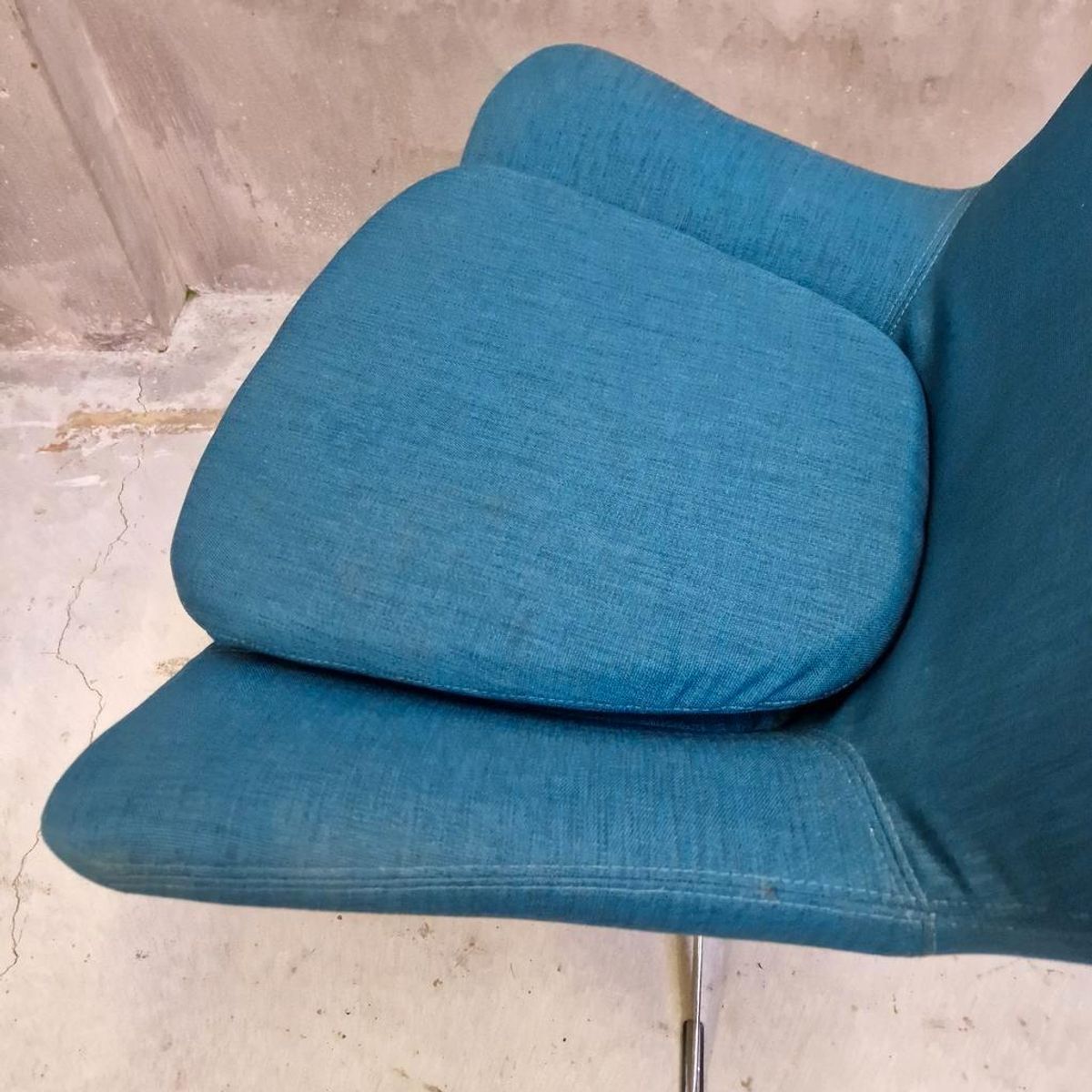 Hjord Knudsen Vintage Fauteuil Draaifauteuil Draaistoel image 7