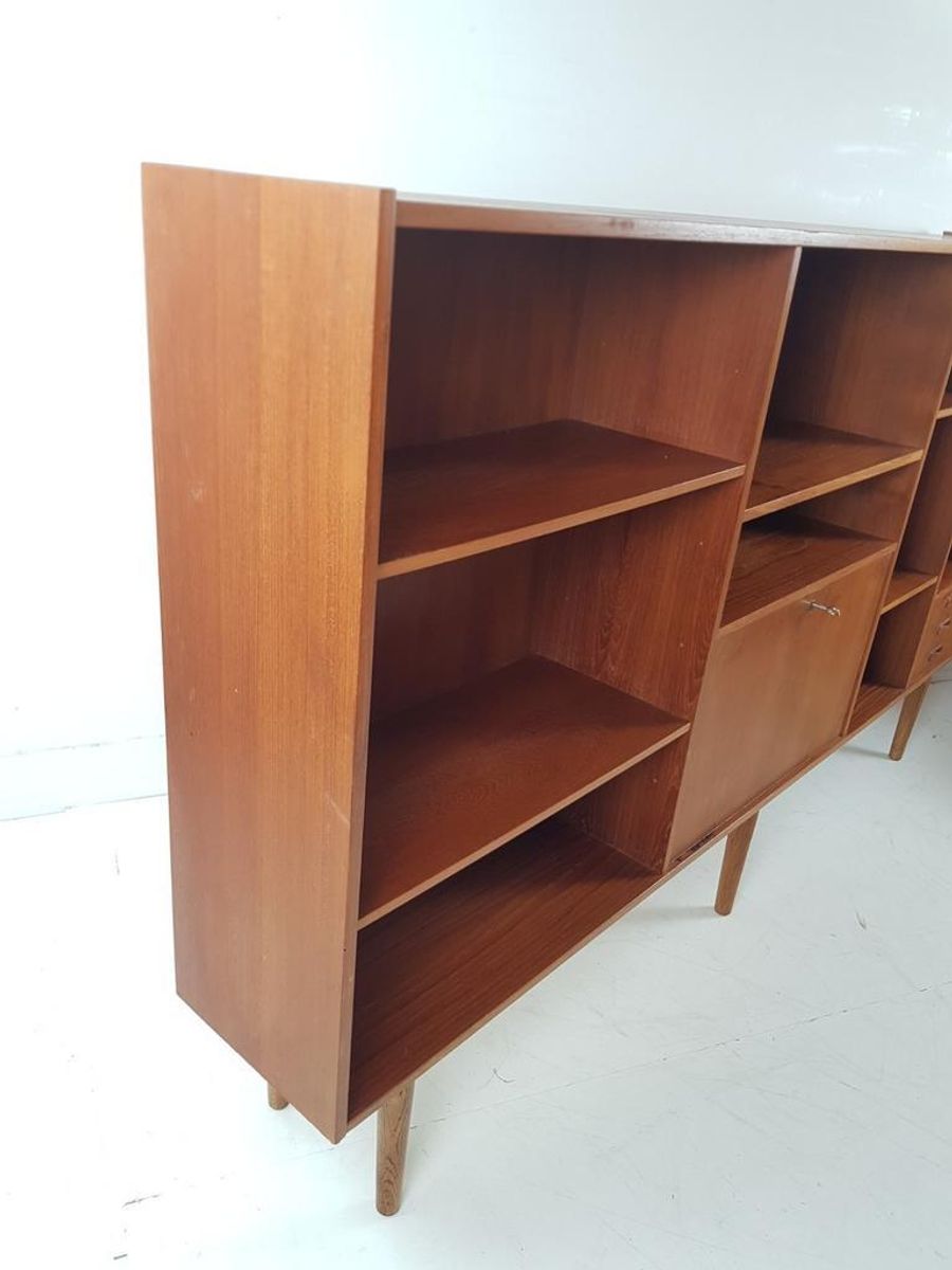 Vintage Grote Buffetkast | Highboard Teak Danish image 9