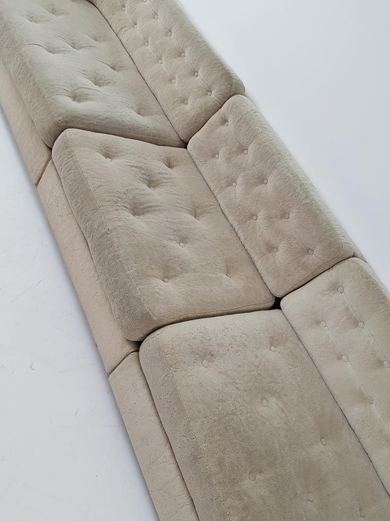 Vintage Leolux Modulaire Bank Model 702 Beige image 5