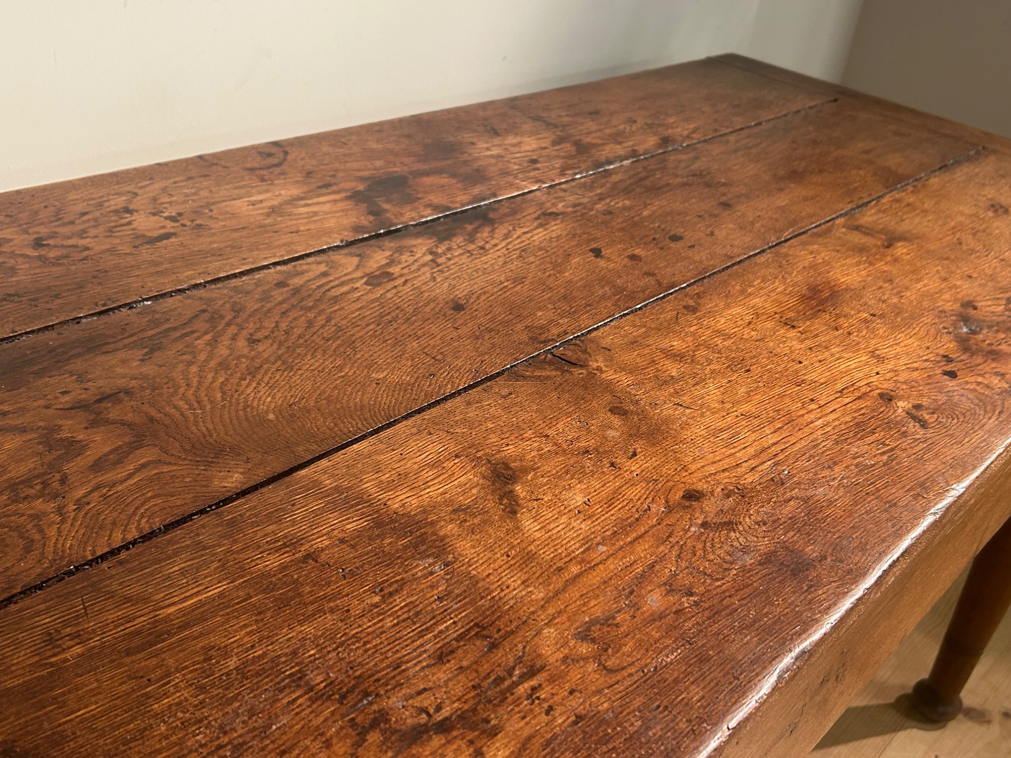 Antieke Petrin Tafel In Eikenhout Circa 1850 image 9