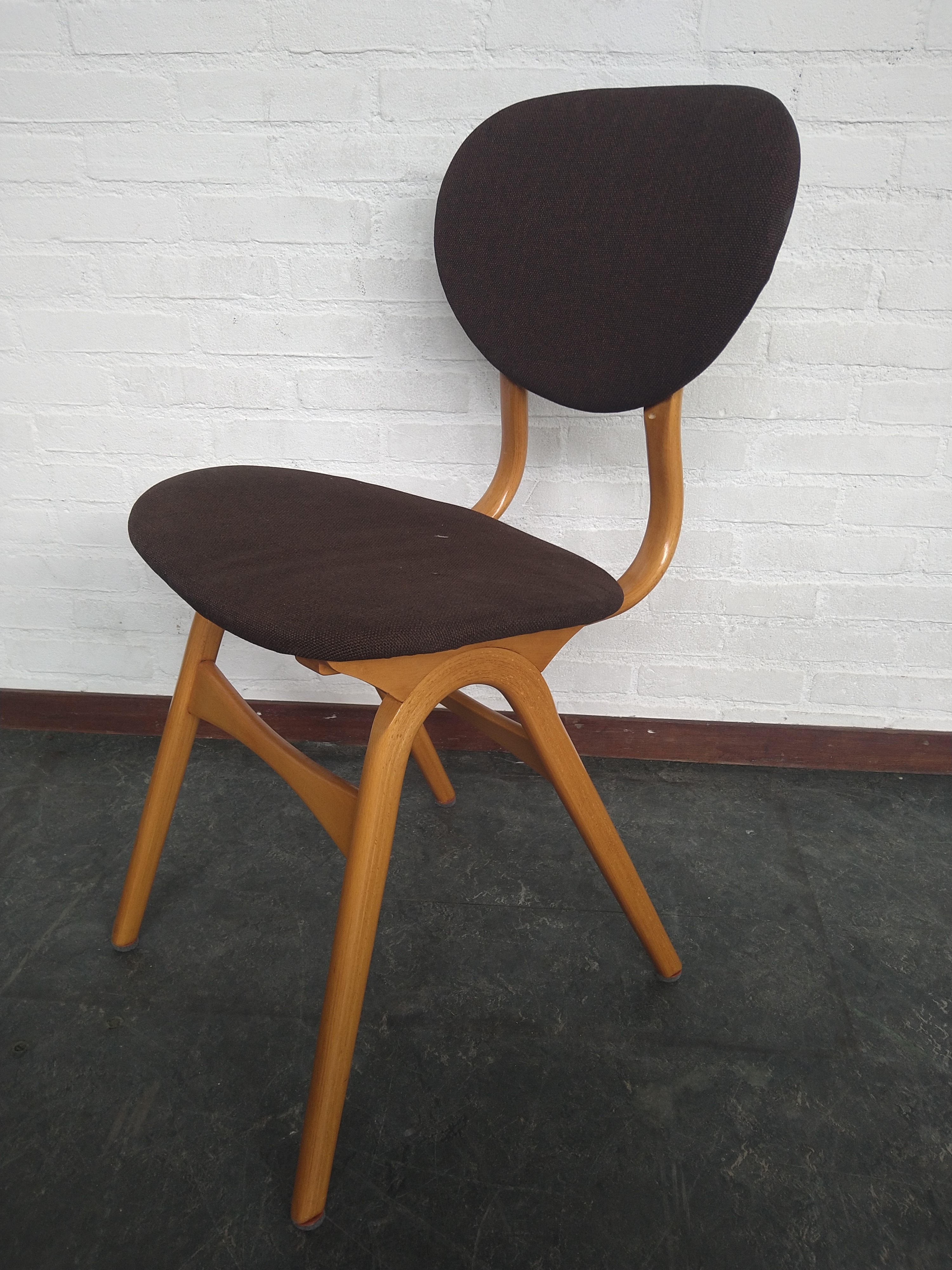 1x Vintage Scandinavische Stoel '60 image 4