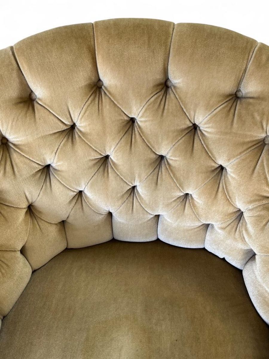 Vintage Fauteuil / Eenzit / Clubzetel Met Franjes image 14