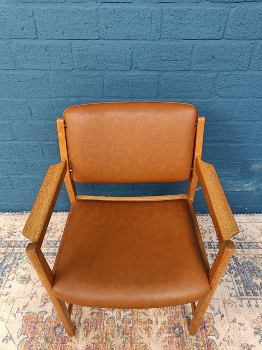 Vintage Fauteuil Bureaustoel, Jaren '60, Zweeds Design image 9