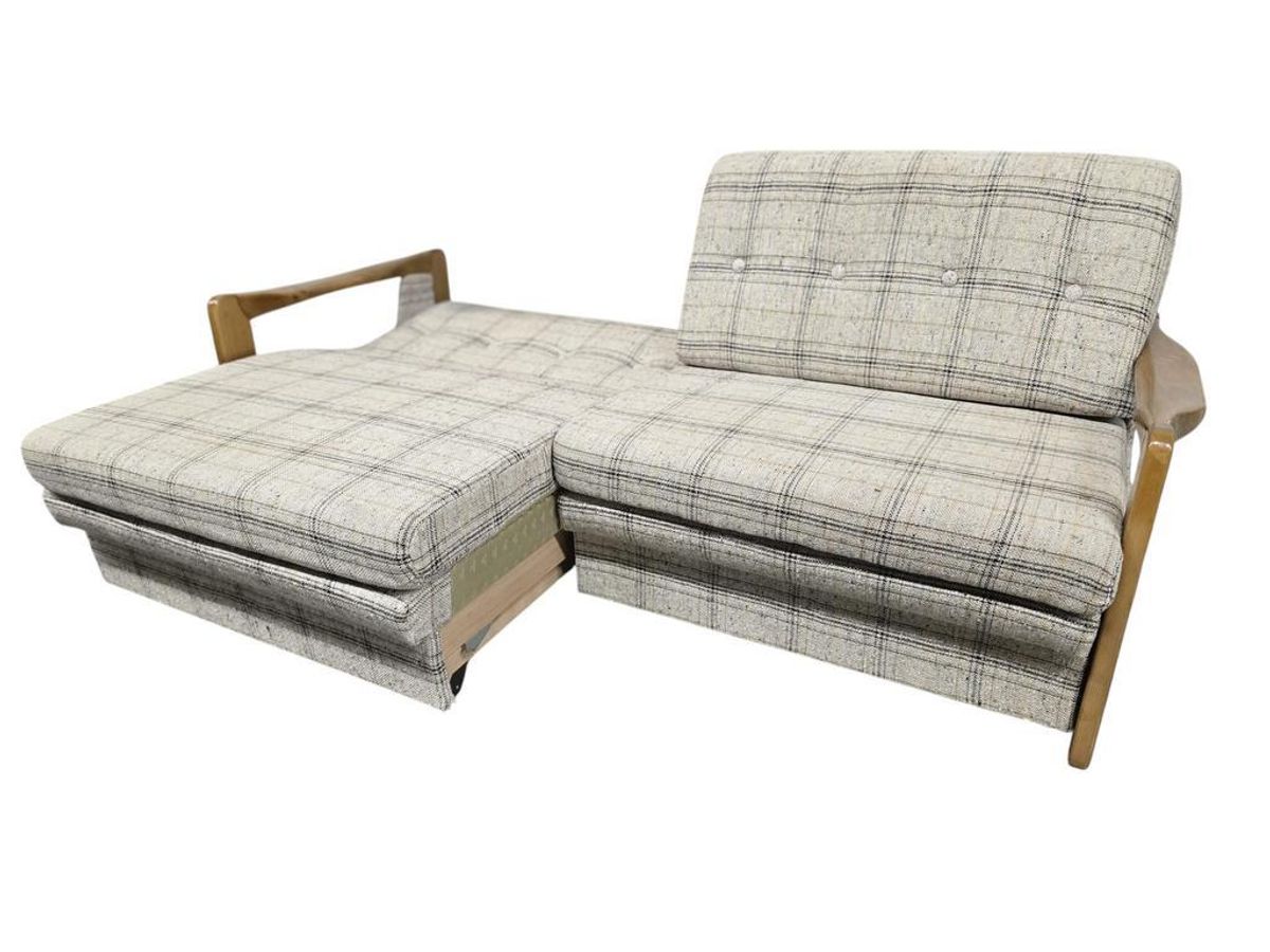 Vintage Uitklapbare Slaapbank /daybed / Tweezit image 8