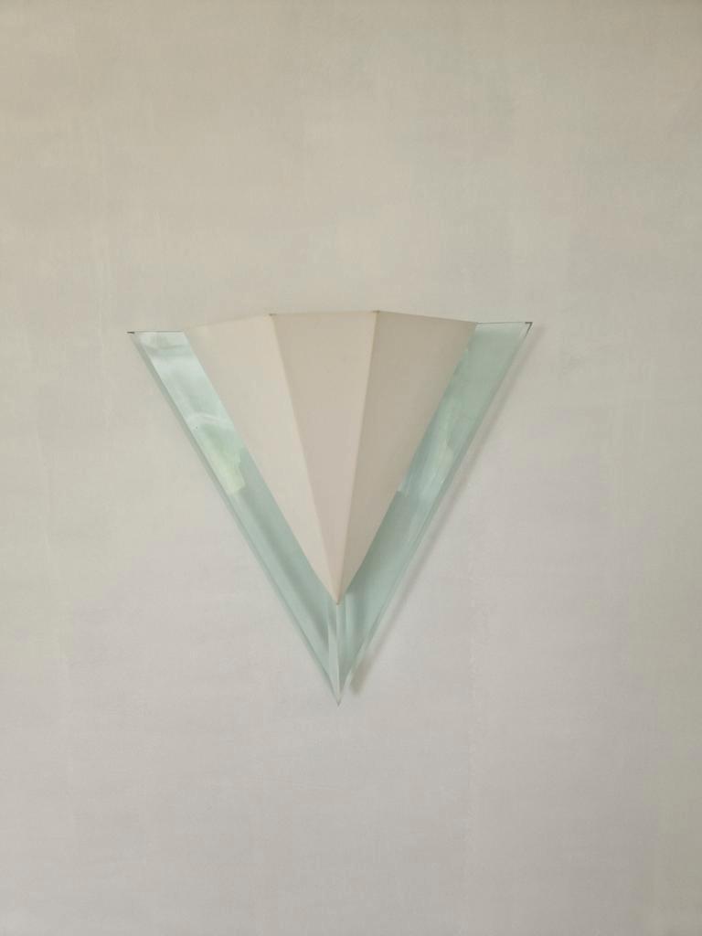 Postmodern Art Deco Revival Wandlamp Design Vintage. image 7