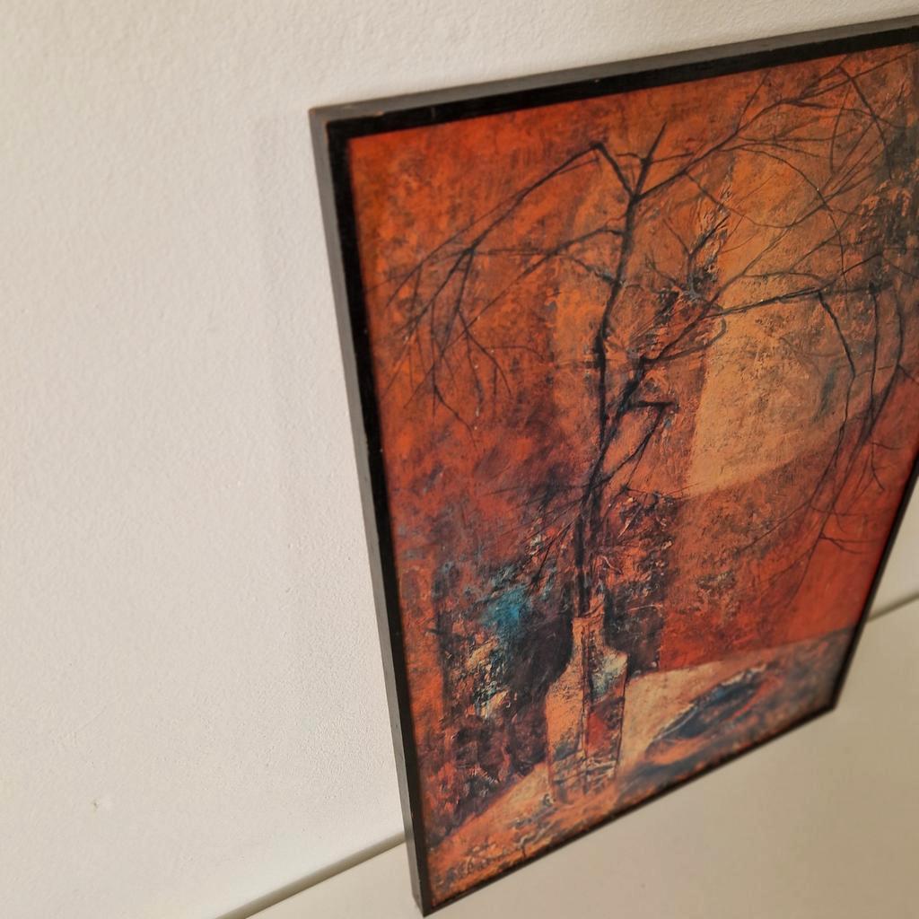 Le Ba Dang De Dode Tak Vintage Druk Print Op Hout image 6