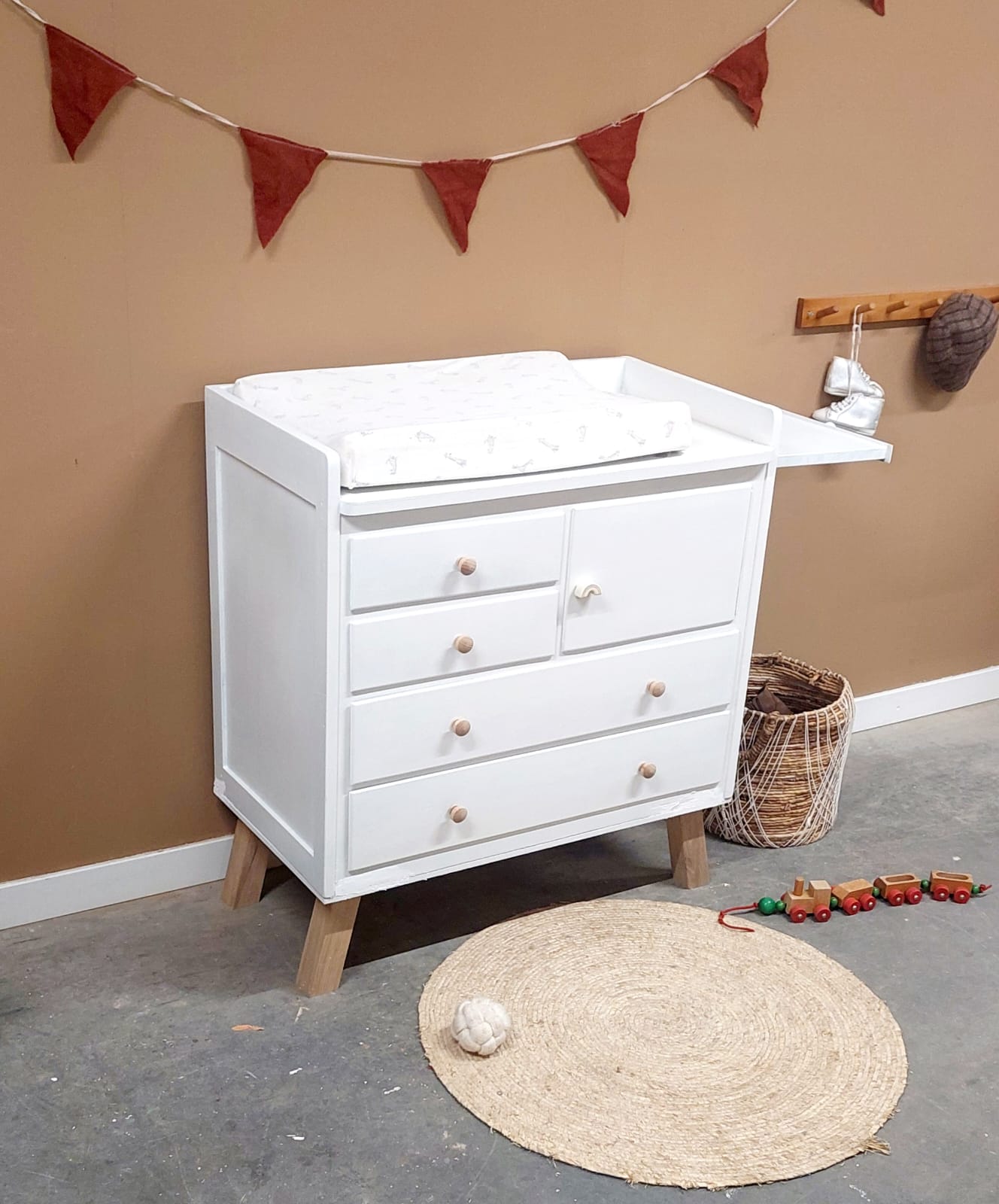 Vintage Commode In De Grondverf – Kleur Naar Wens image 8