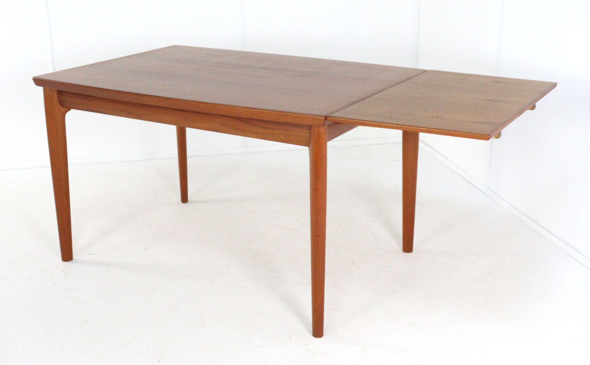 Grete Jalk Voor Glostrup Verlengbare Rechthoekige Eettafel Vintage image 9