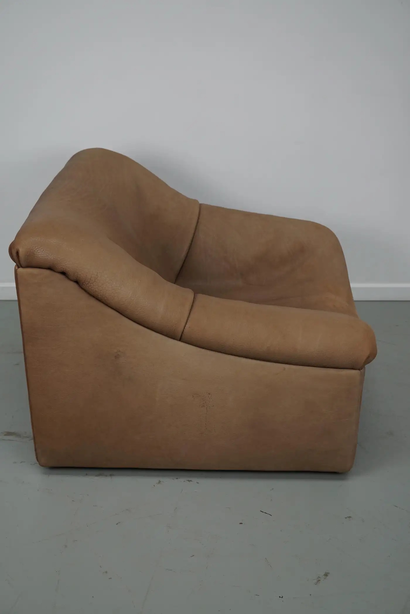 De Sede Ds46 Lounge Fauteuil In Tan/beige Buffelleer, Zwitserland image 11