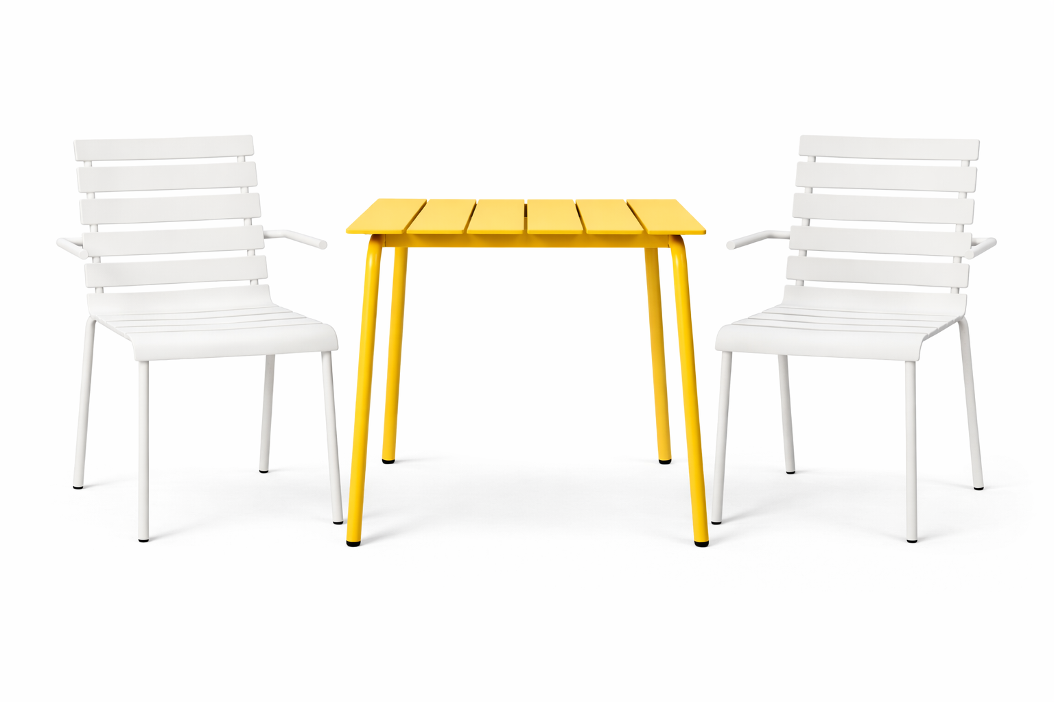 Serax X Maarten Baas Tuinset Klein Off-white & Yellow Aligned image 2
