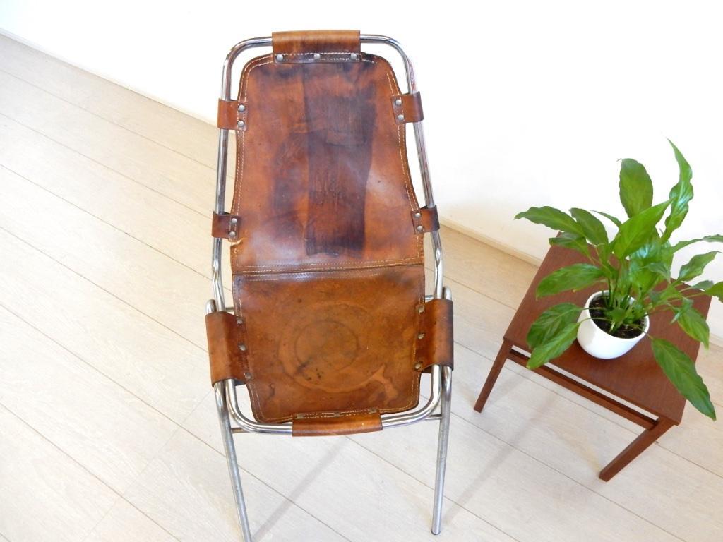 Vintage Stoel Les Arcs Charlotte Perriand Jaren 60 Dalvera image 4