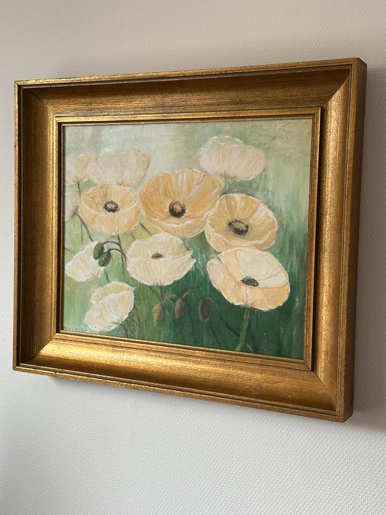 Vintage Schilderij “ Elisabeth Krops, Tender Poppies” image 3