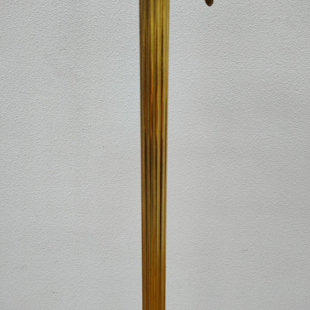 Vintage Goudkleurige Messing Staande Kapstok, Hall Tree 6 image 6