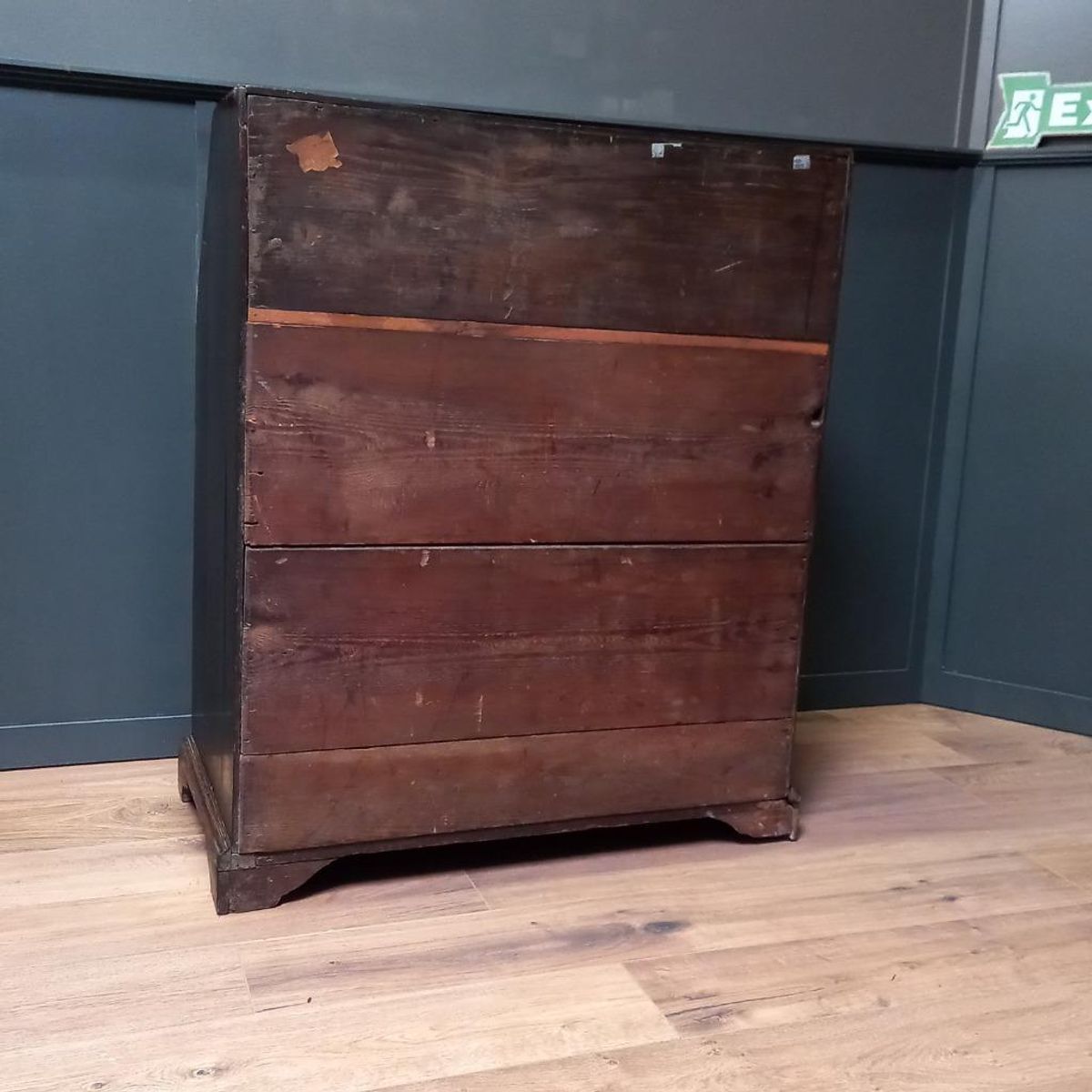Antieke Engelse Secretaire image 16