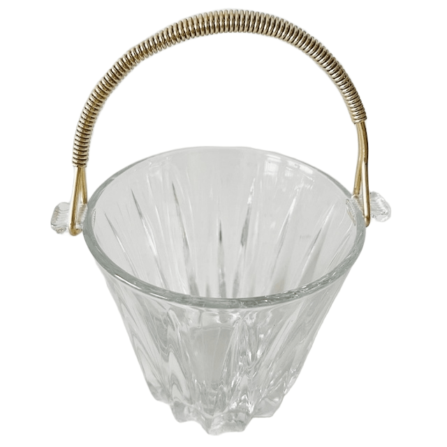 Vintage Ijsemmer Hollywood Regency Glas Messing 1960’s image 4