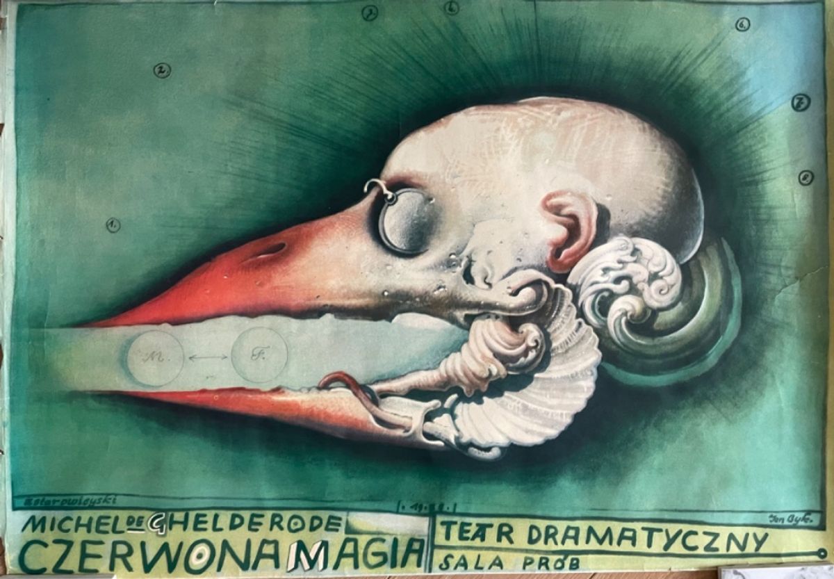 F. Starowieyski, Czerwona Magia, Michel De Ghelderode, 1971 image 10
