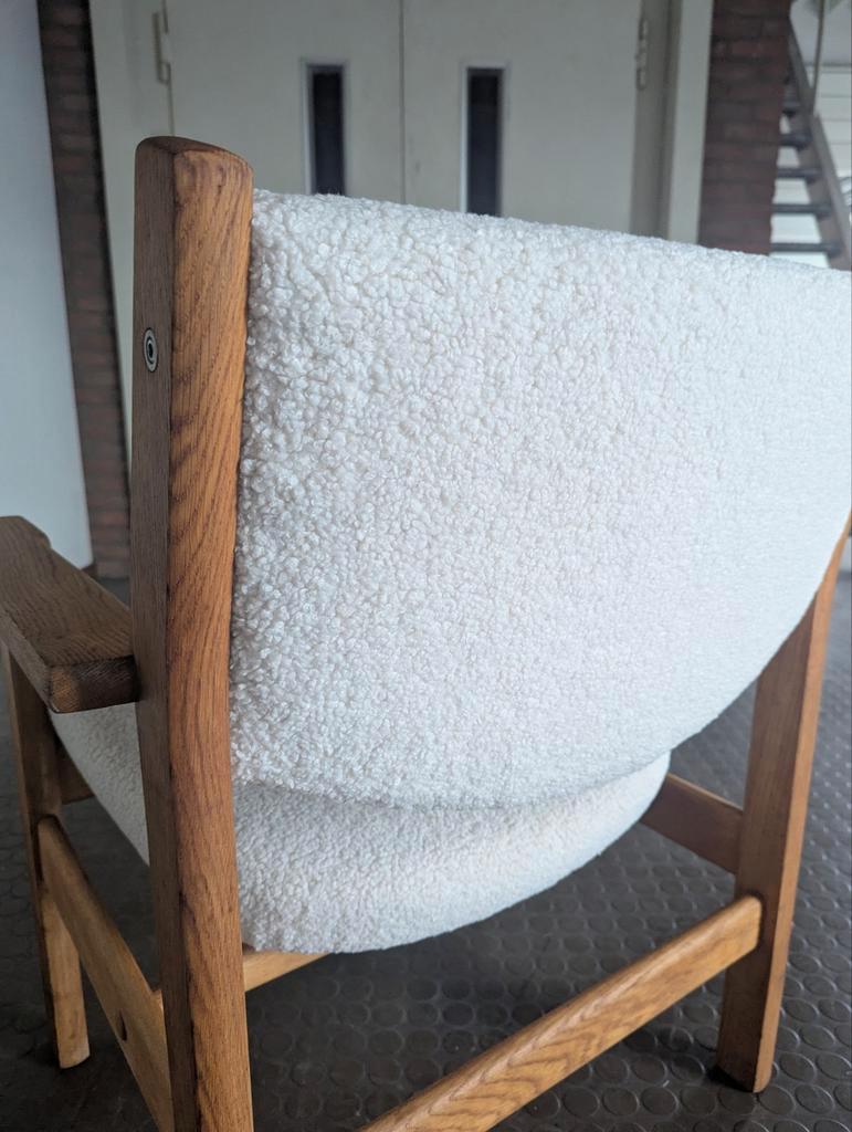Deense Design 2-zits Bank & Fauteuil Hans Wegner Voor Getama image 11