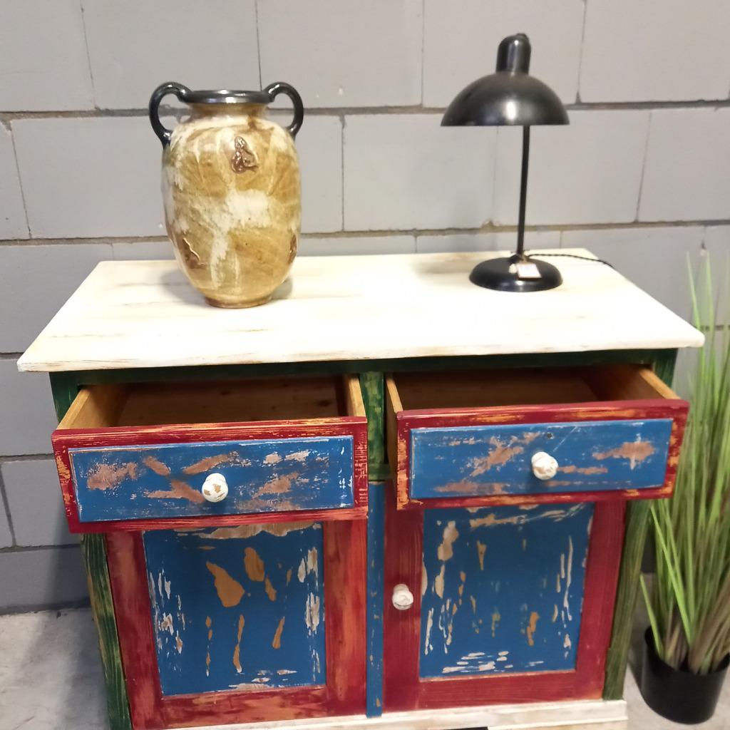 Vintage Meidenkast In Boho-stijl image 3
