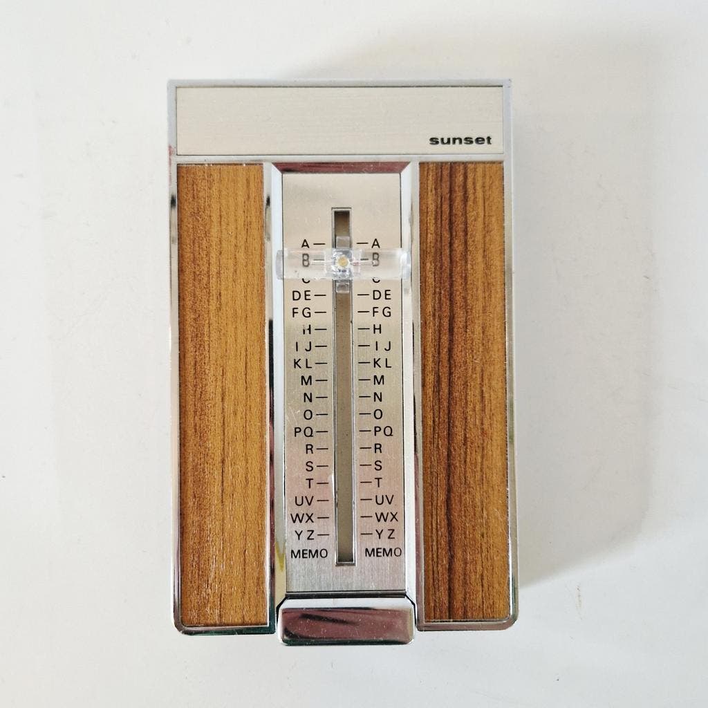 70's Vintage Telefoon Flipper Telefoonboek Automaat image 3