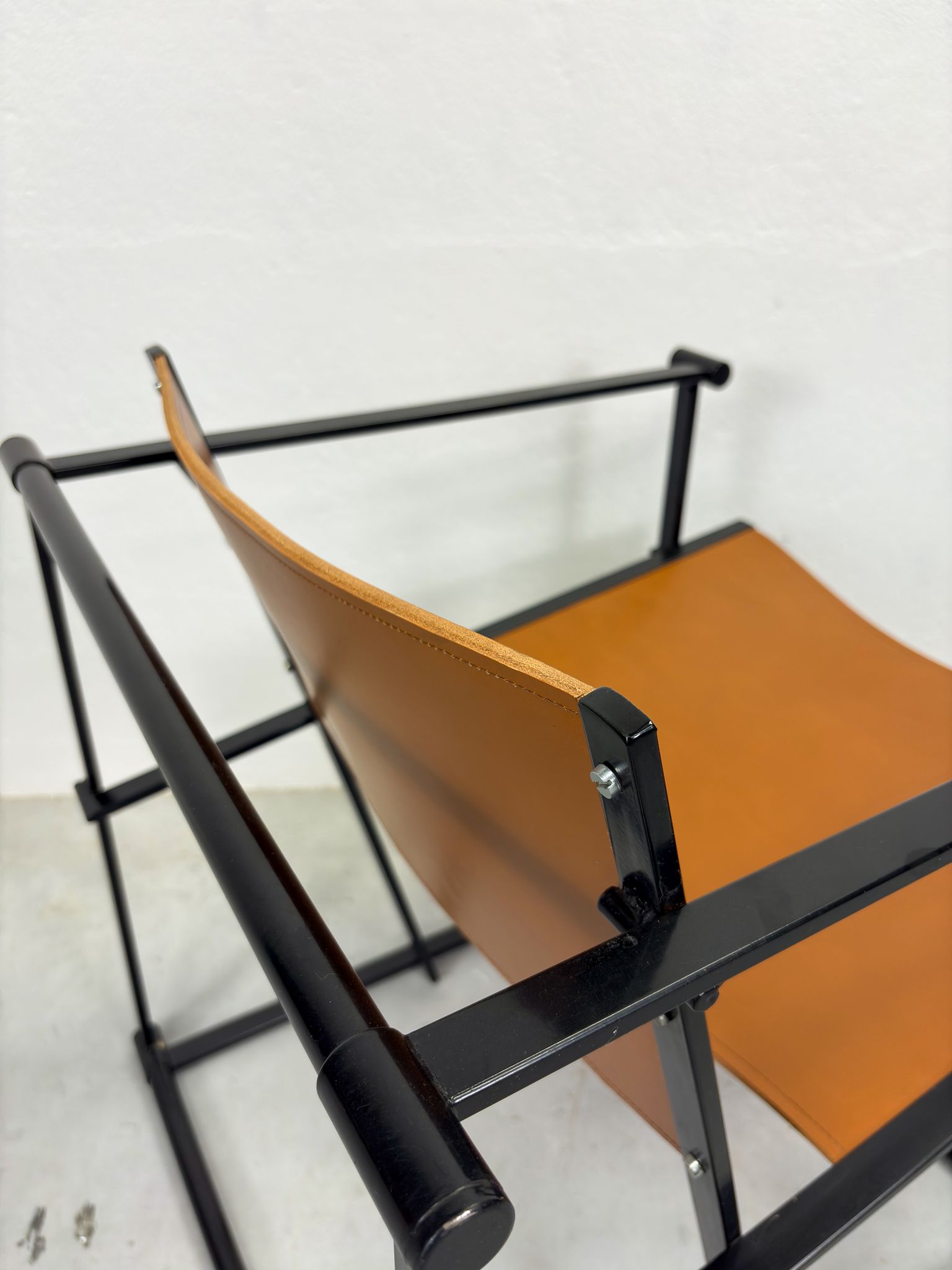 Vintage Pastoe Fm60 Fauteuil Cognac Tuigleer image 16