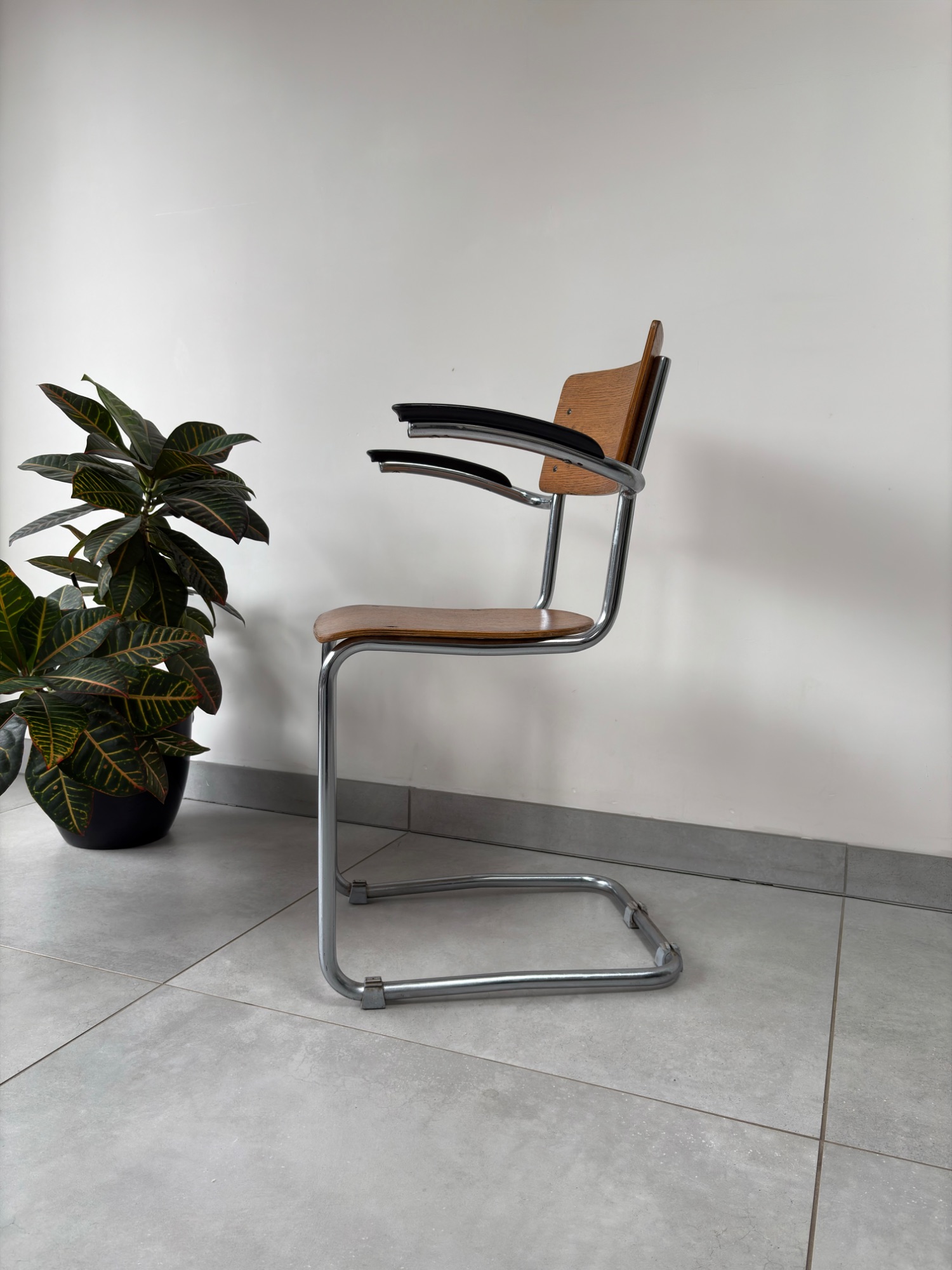 Vintage Buisstoel Bauhaus Stijl image 3