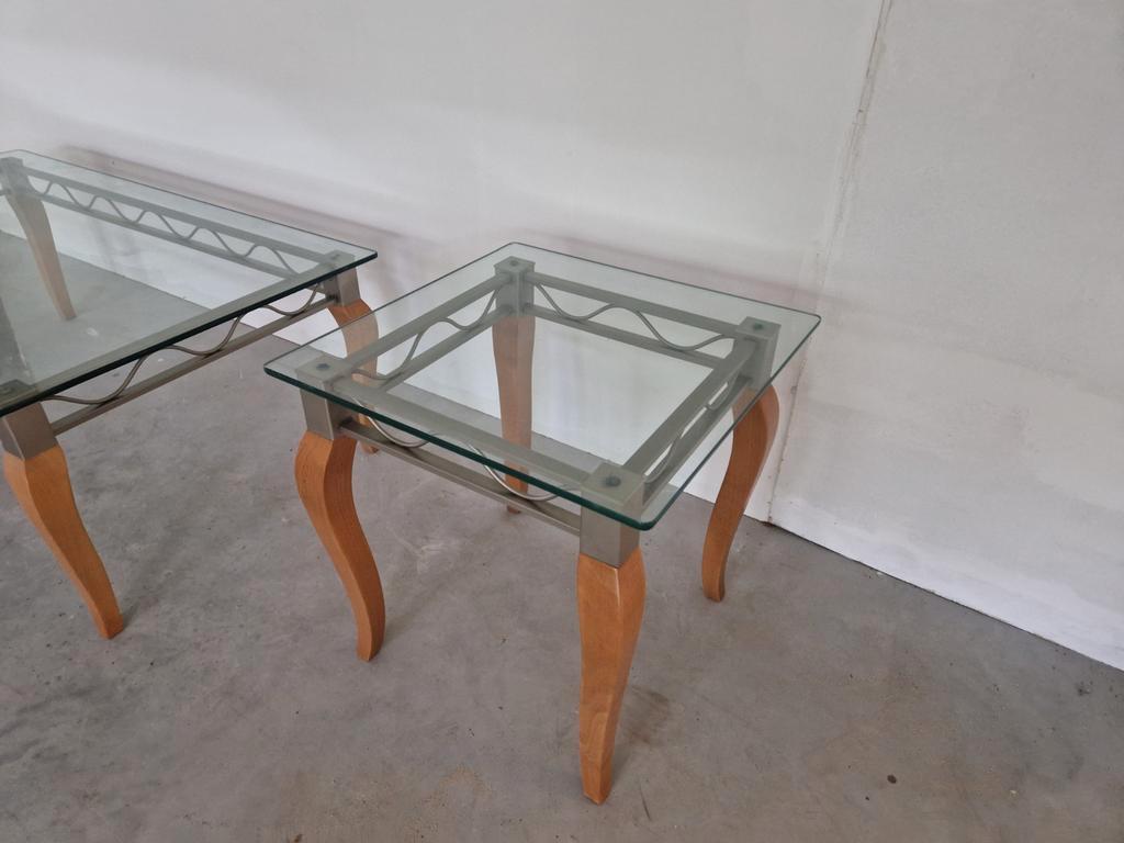 Pierre Vandel Postmoderne Salon Tafel En Bijzettafel image 8