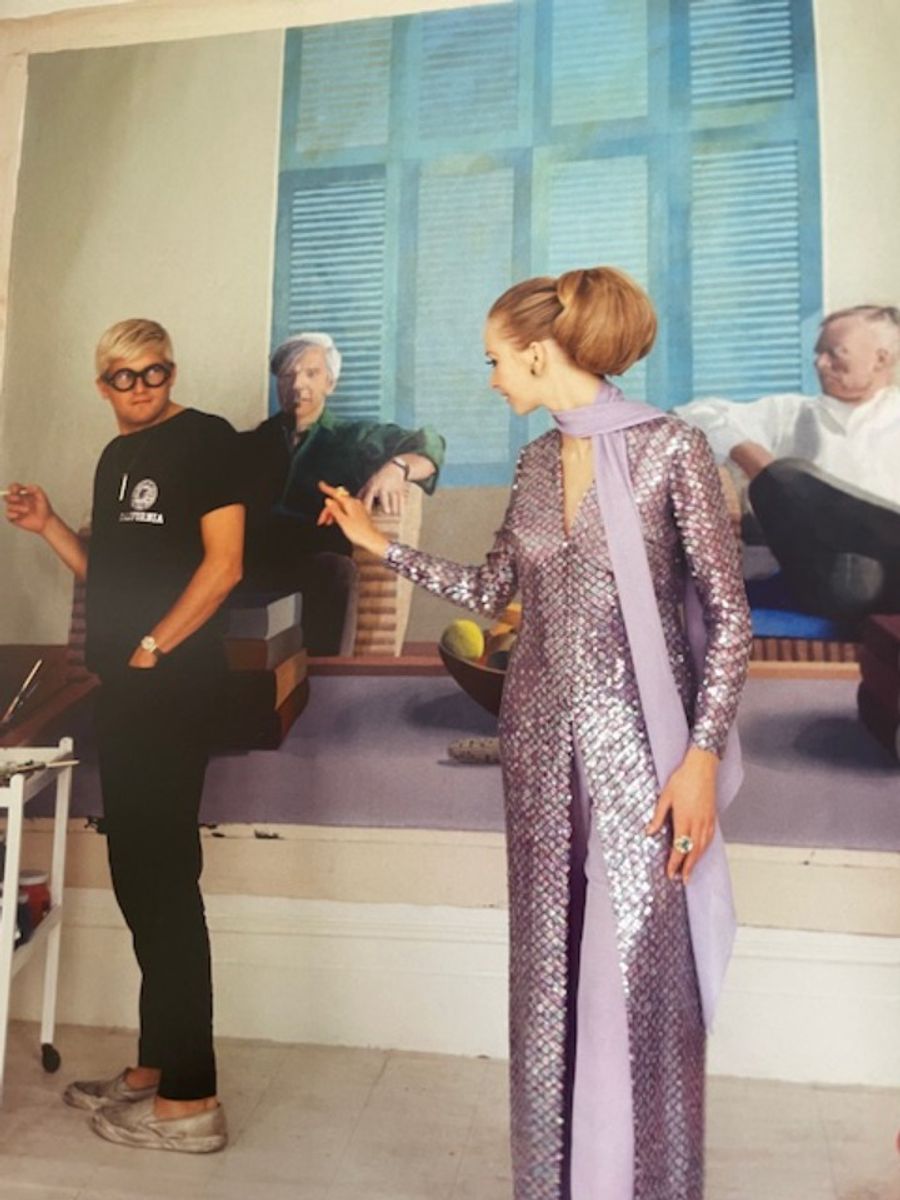 Cecil Beaton, David Hockney, Maudie James&peter Schlesinger image 4