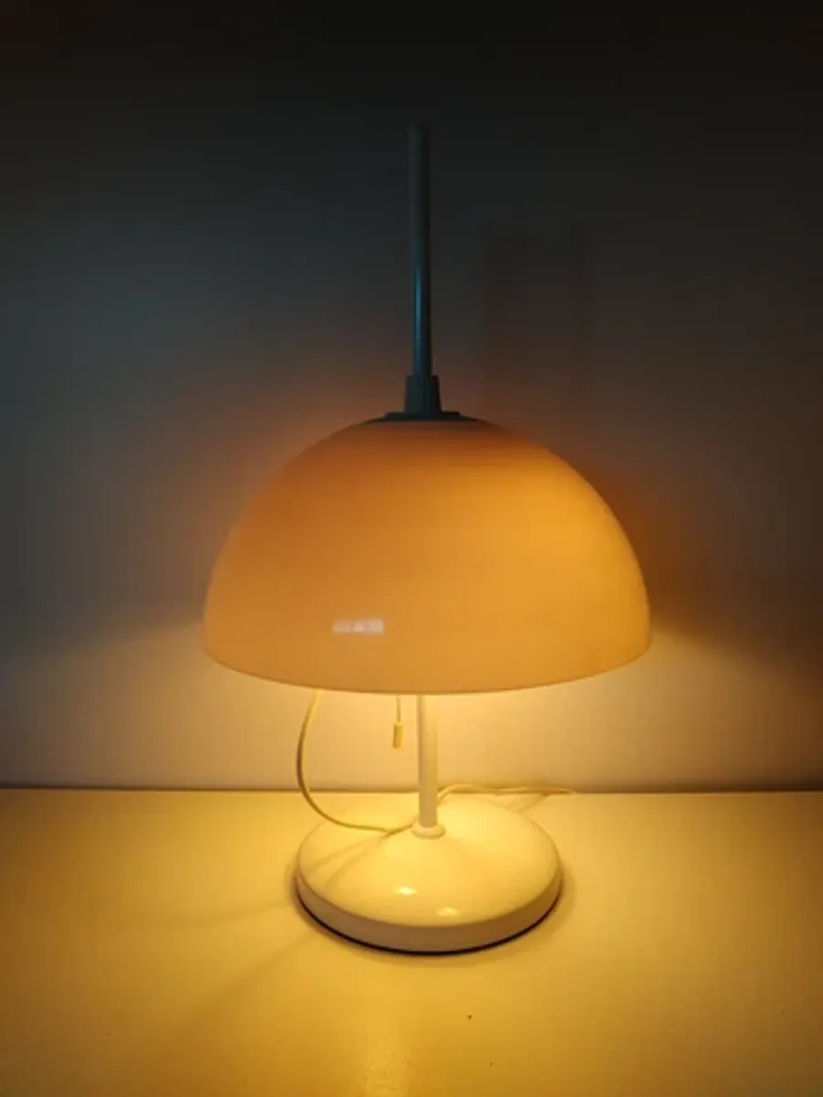 Vintage Jaren 70 Verstelbare Mushroom Tafellamp (2 Spots) image 12