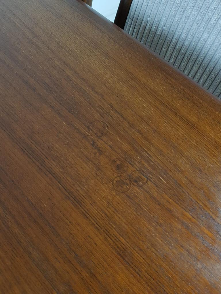 Vintage Teakhouten Uitschuifbare Eettafel | Tafel image 9