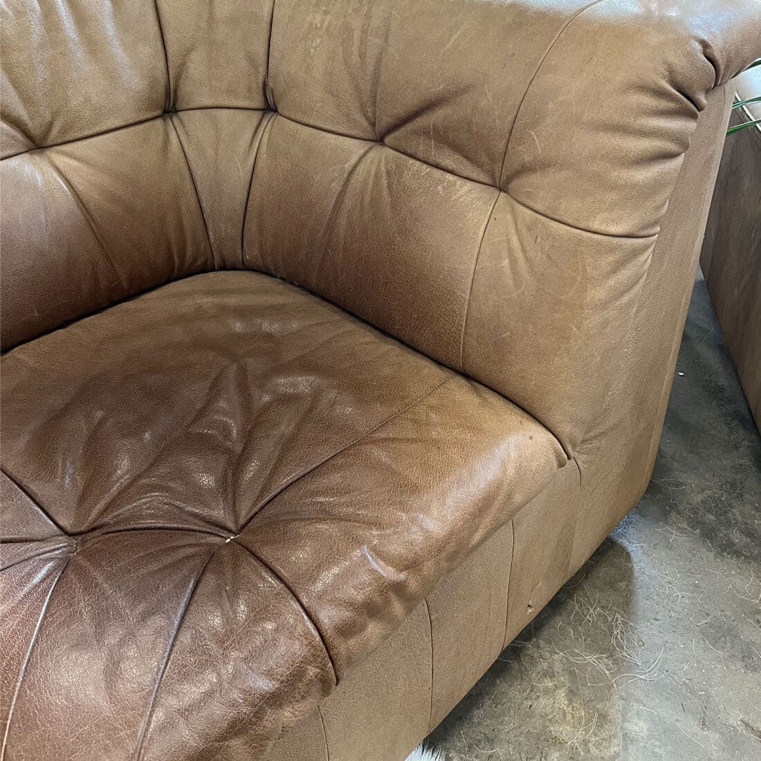Leren Bankstel Met Fauteuils image 2