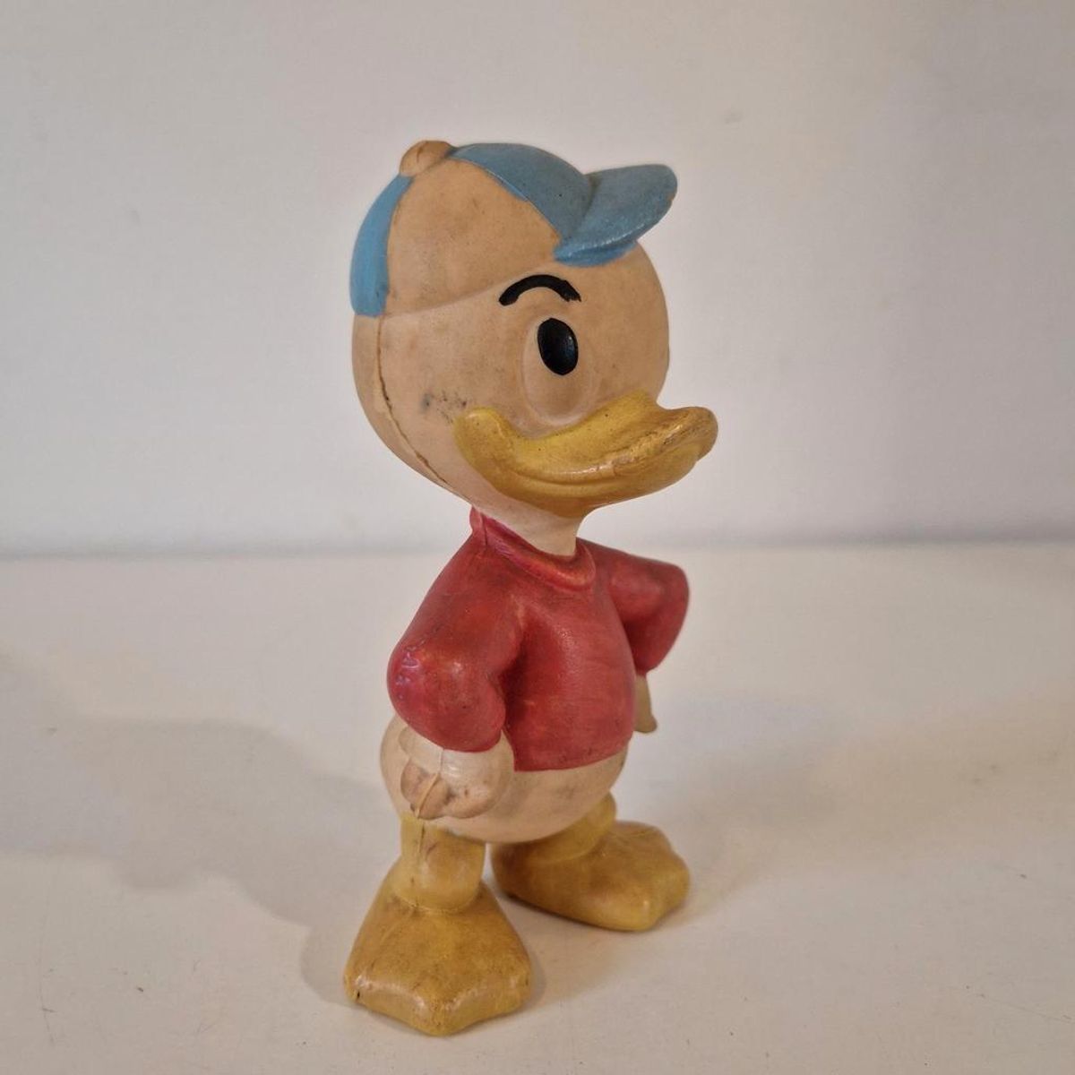 Antieke Rubberen Kwik Kwek Of Kwak Disney Vintage image 3
