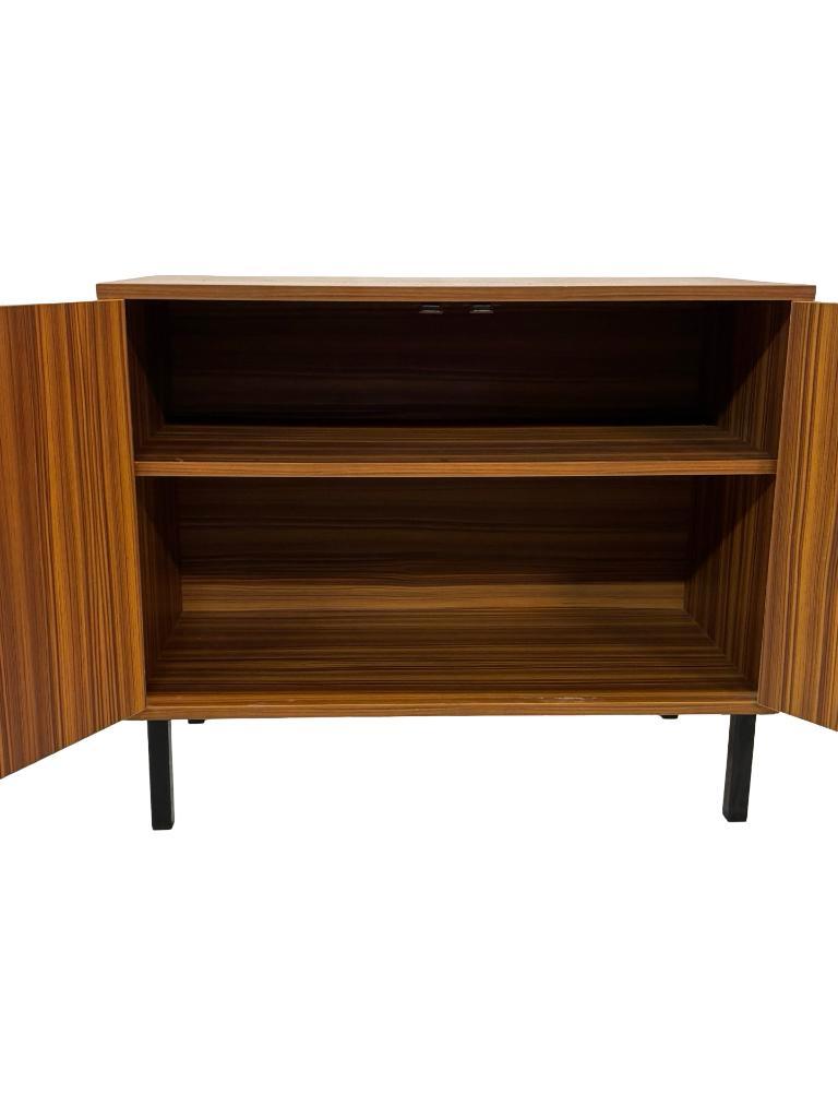 Vintage Kastje Compact Plak Fineer Jaren 70 Design image 11