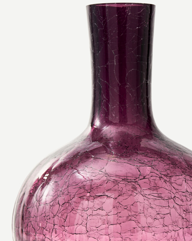 Polspotten | Gecraqueleerde Glazen Bolvaas S image 8